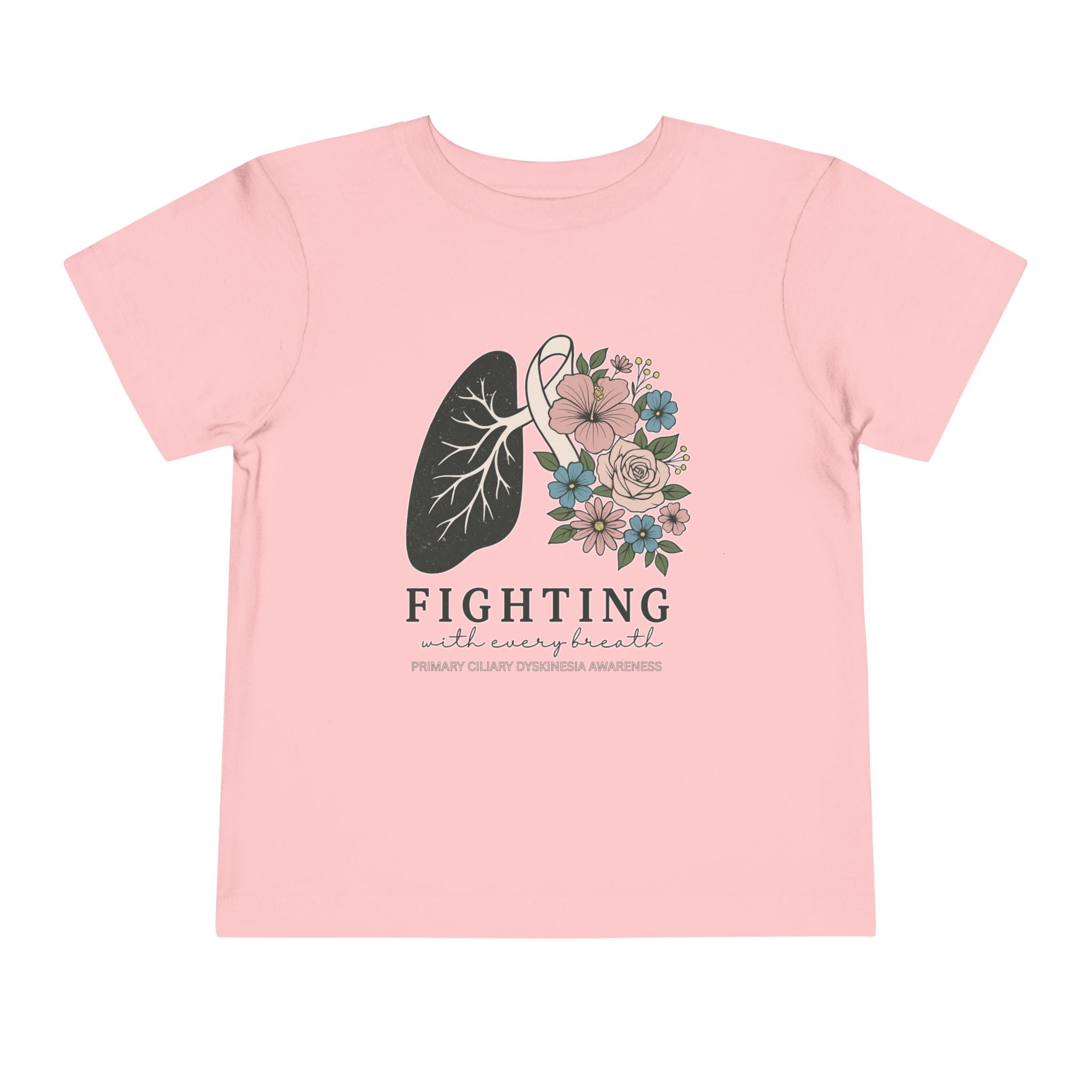 PCD Toddler Tee- Fighting with Every Breath