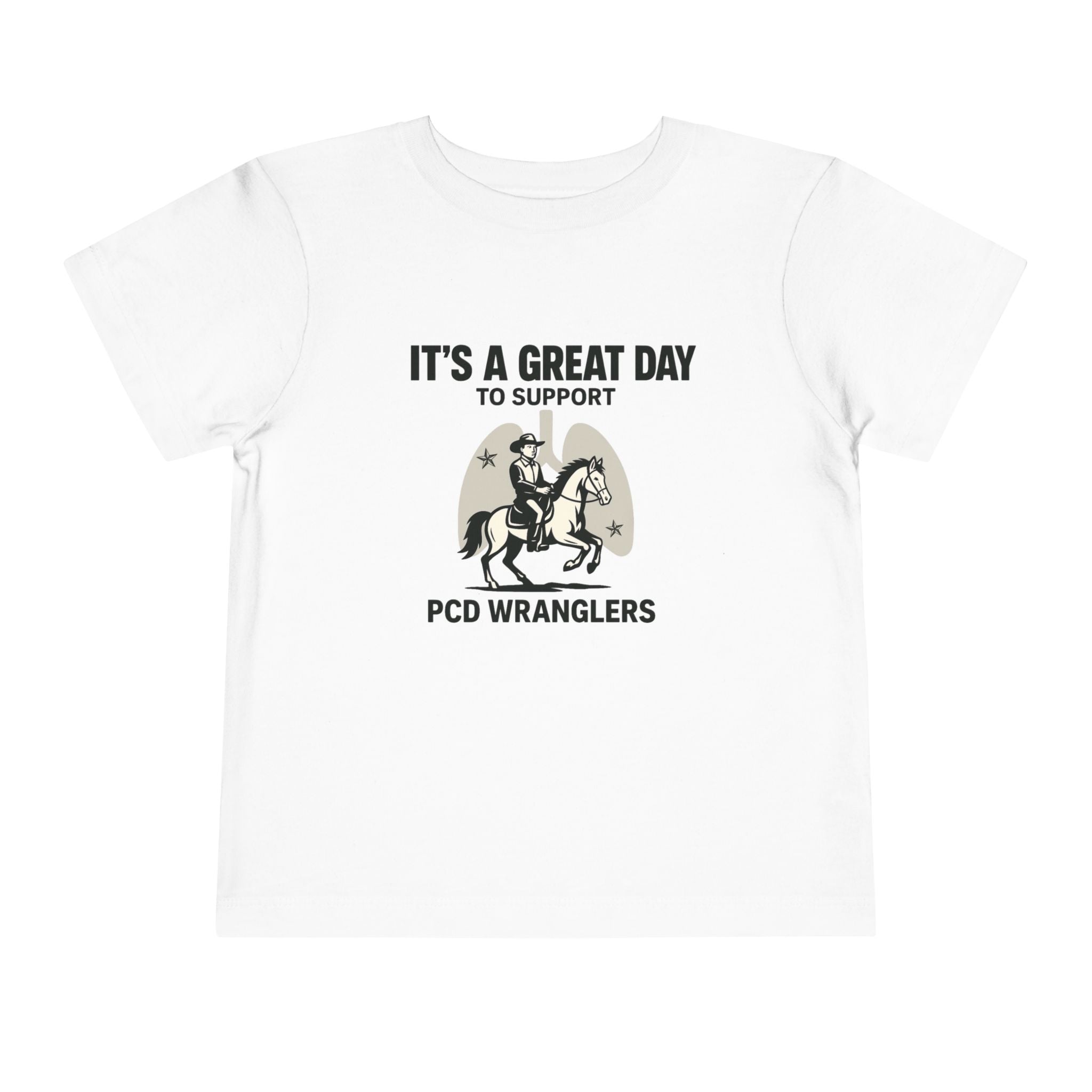 Toddler Tee - Great Day to Support PCD Wranglers Toddler