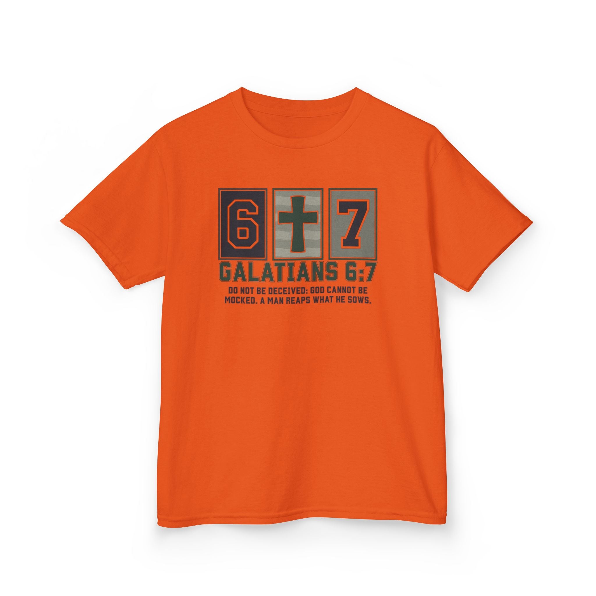 Kids Tee - Boys 6:7 Scripture Design