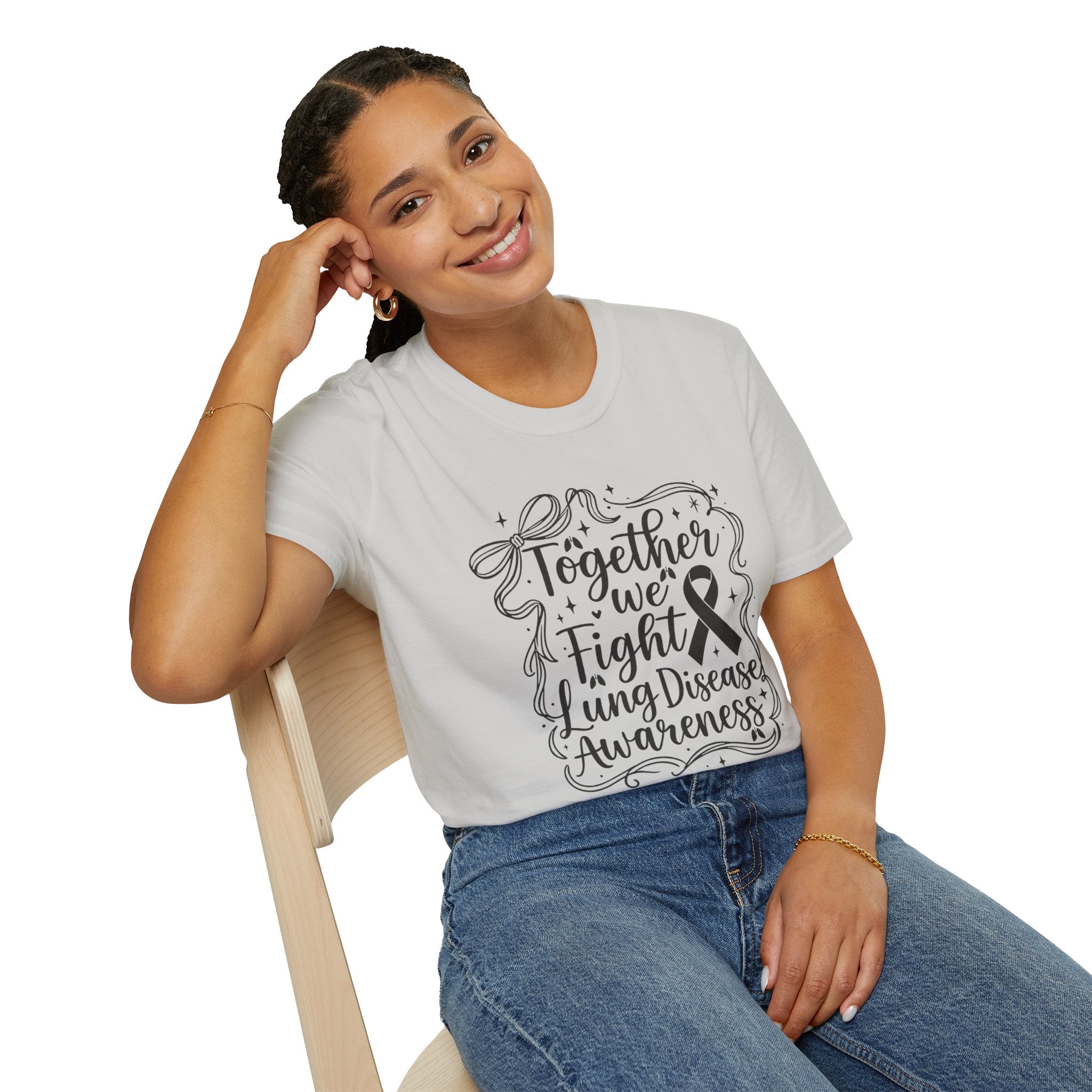Lung Disease Awareness T-Shirt- Together We Fight