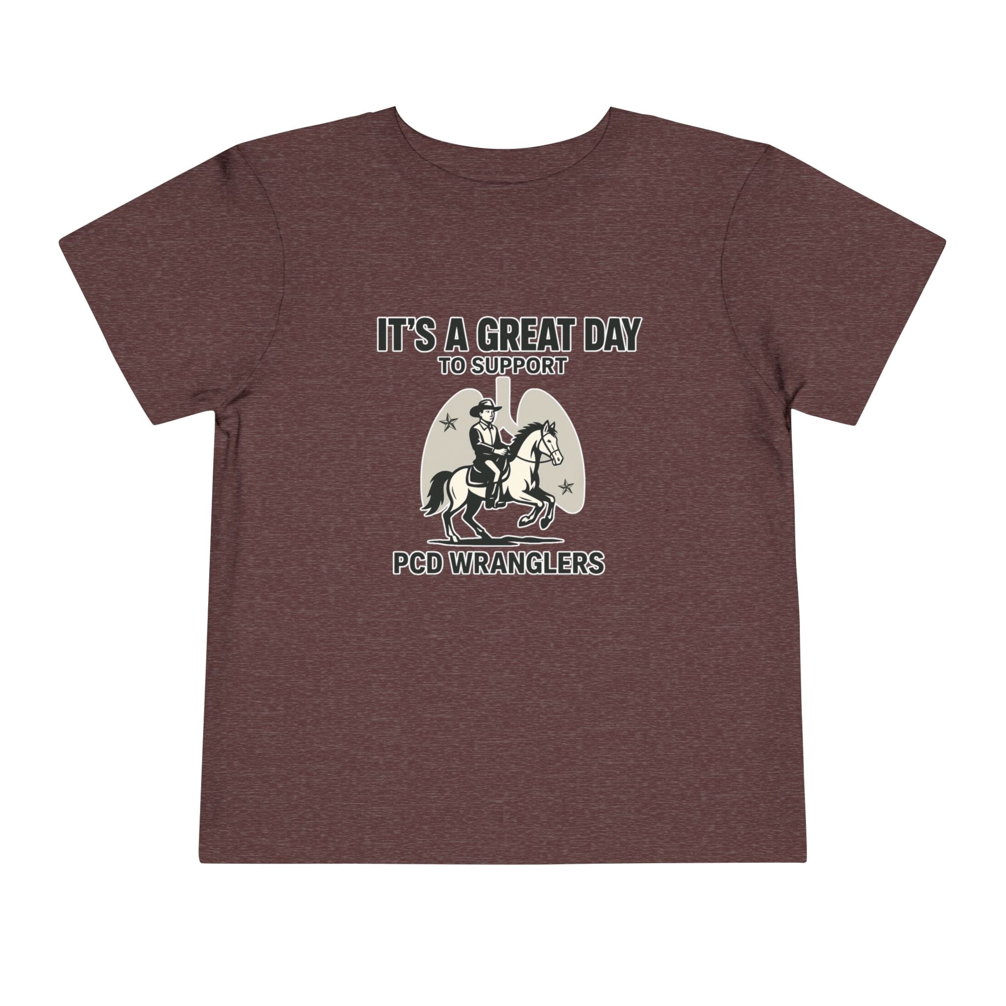 Toddler Tee - Great Day to Support PCD Wranglers Toddler
