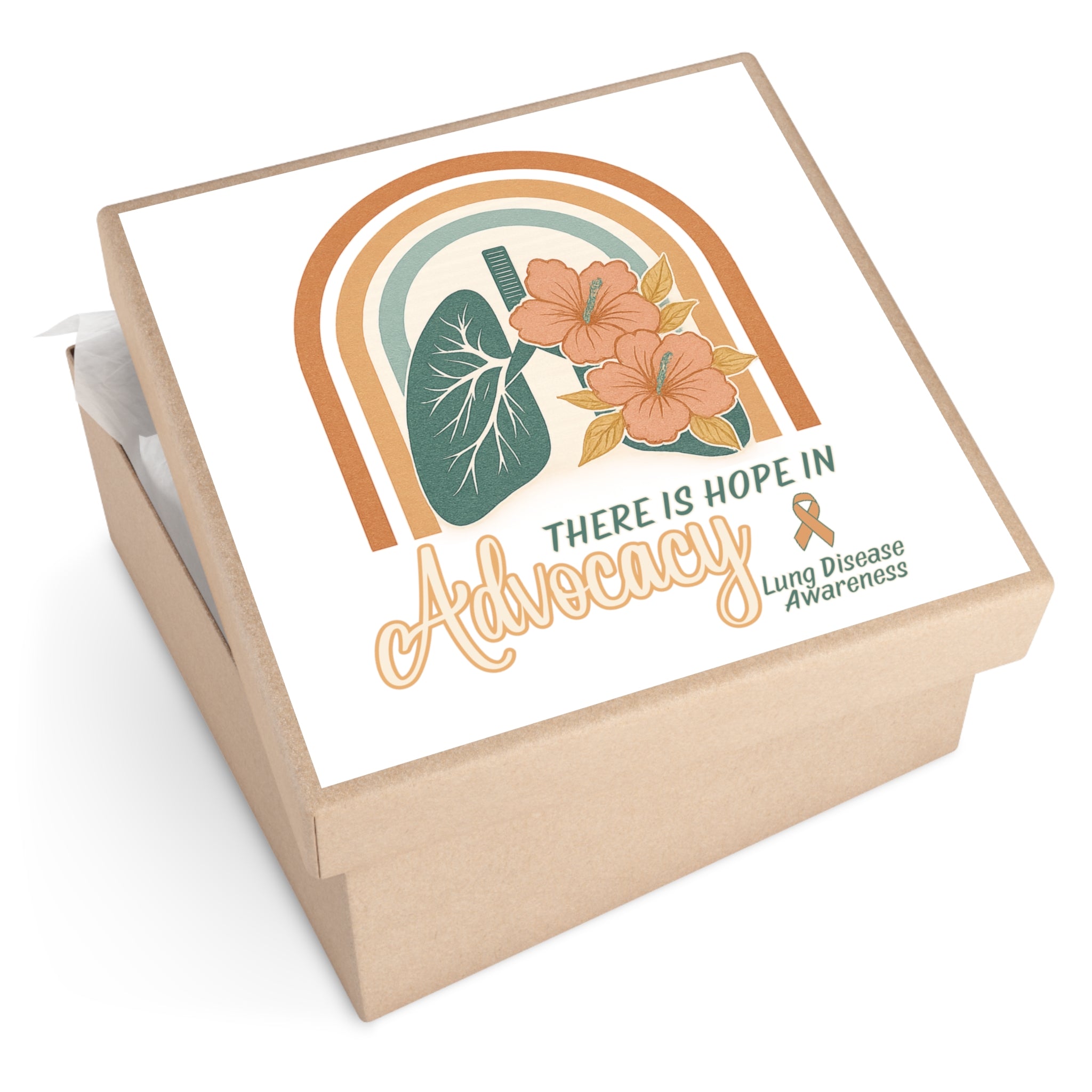 Vinyl Stickers - Hope in Advocacy Lung Disease