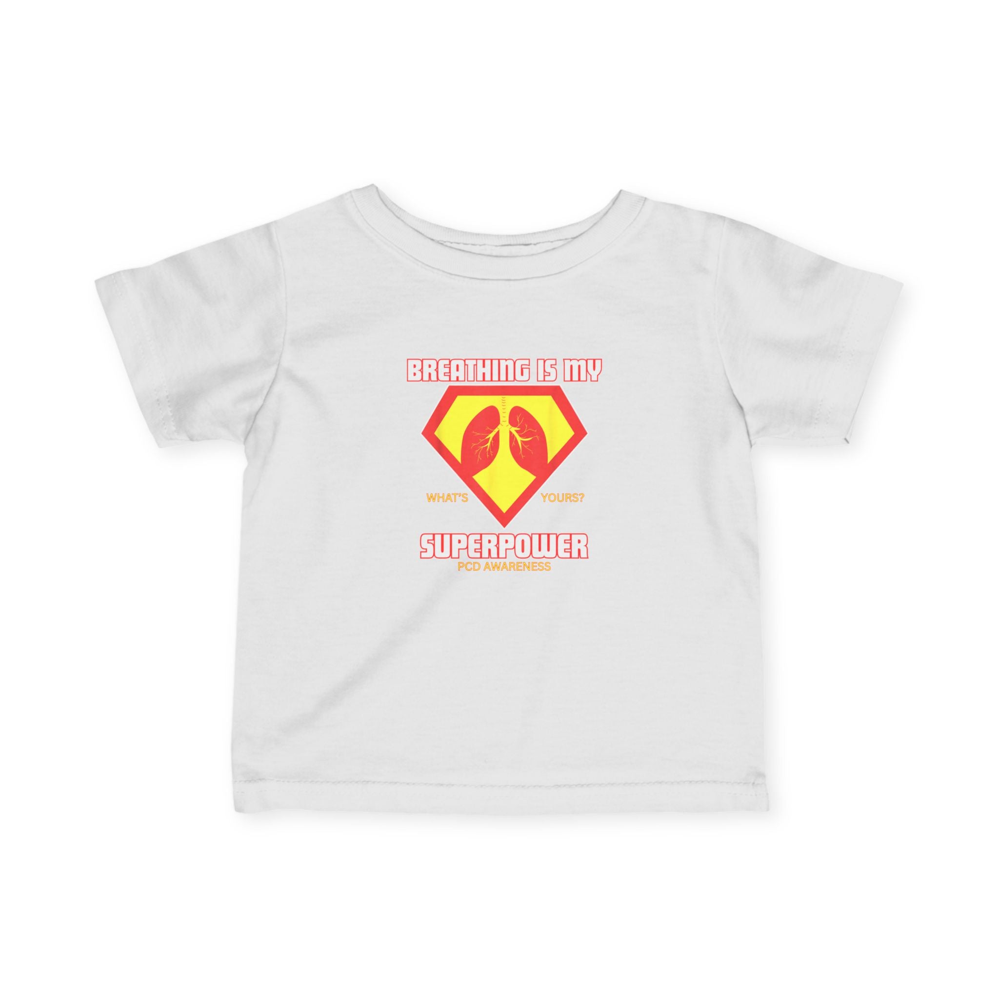 Infant Tee - Breathing is my superpower PCD