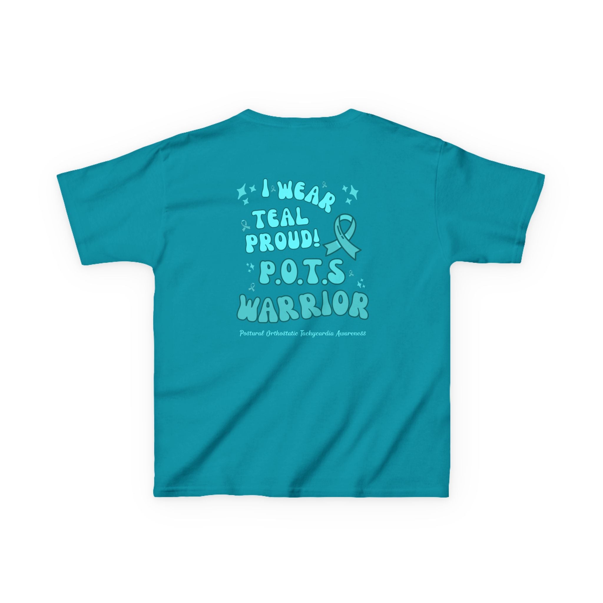 Youth Tee - Arabella Wear Teal Proud POTS Tee
