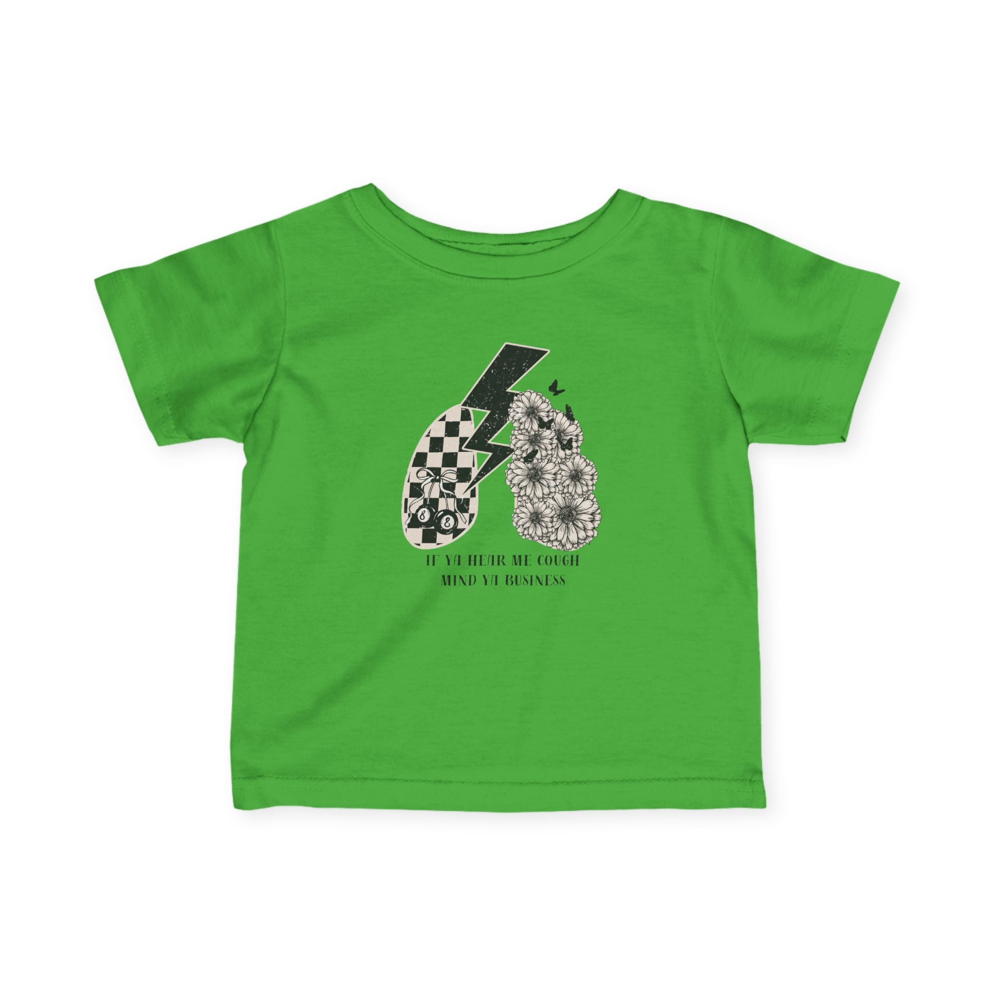 Infant Tee - Lungs Mind ya Business