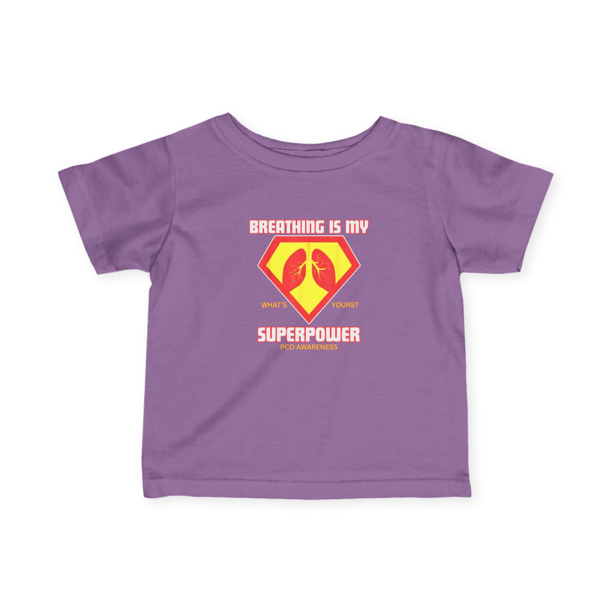 Infant Tee - Breathing is my superpower PCD