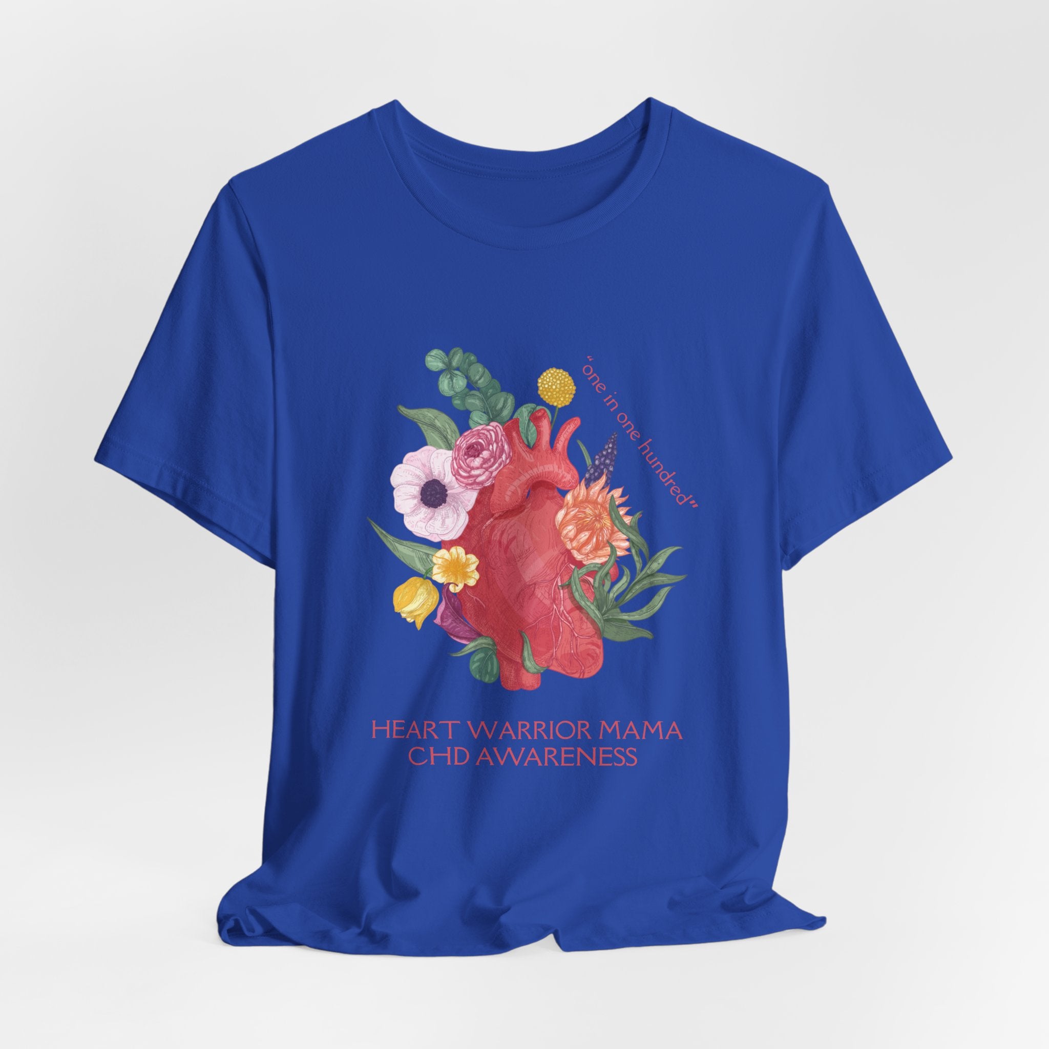 Heart Warrior Mama CHD Awareness Tee