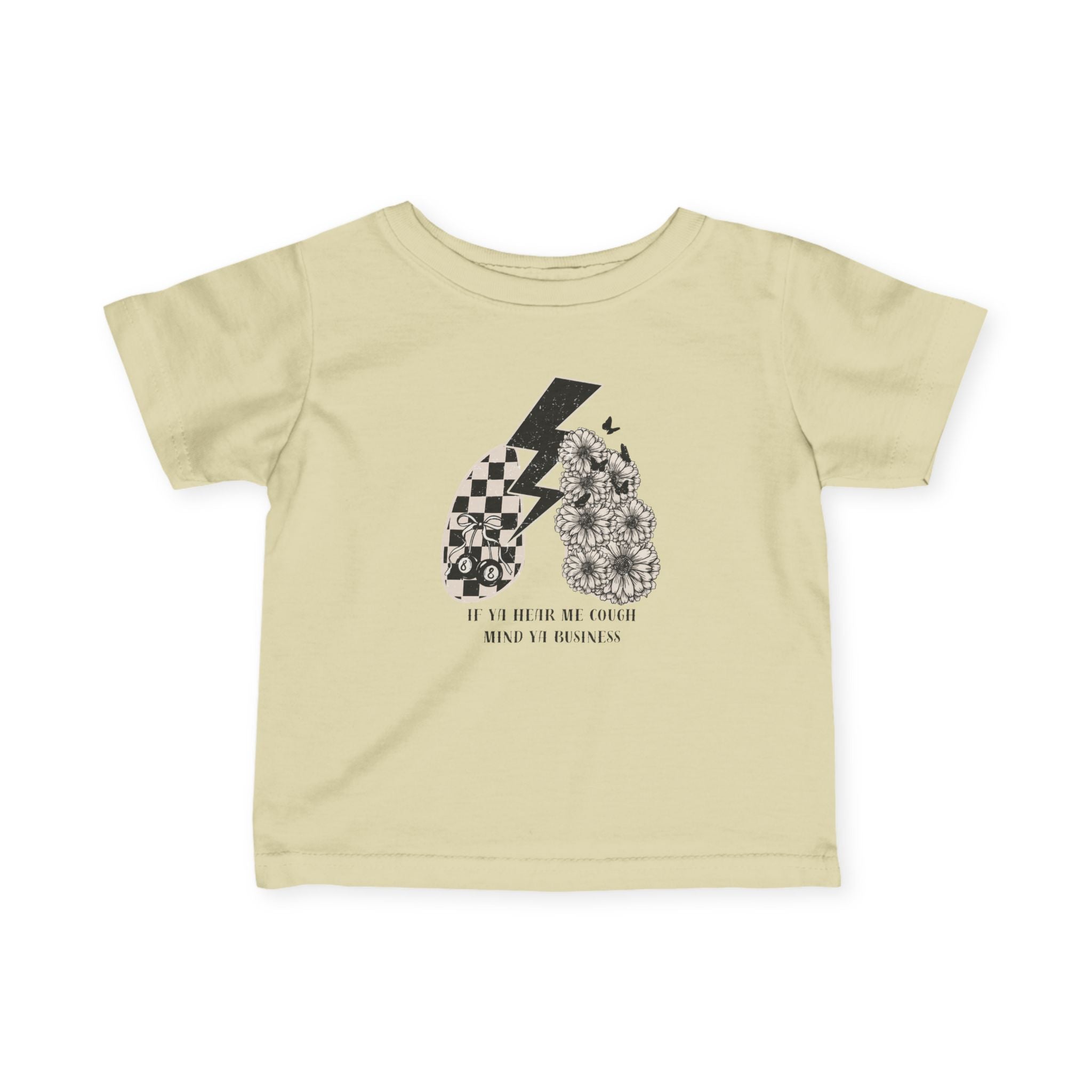 Infant Tee - Lungs Mind ya Business
