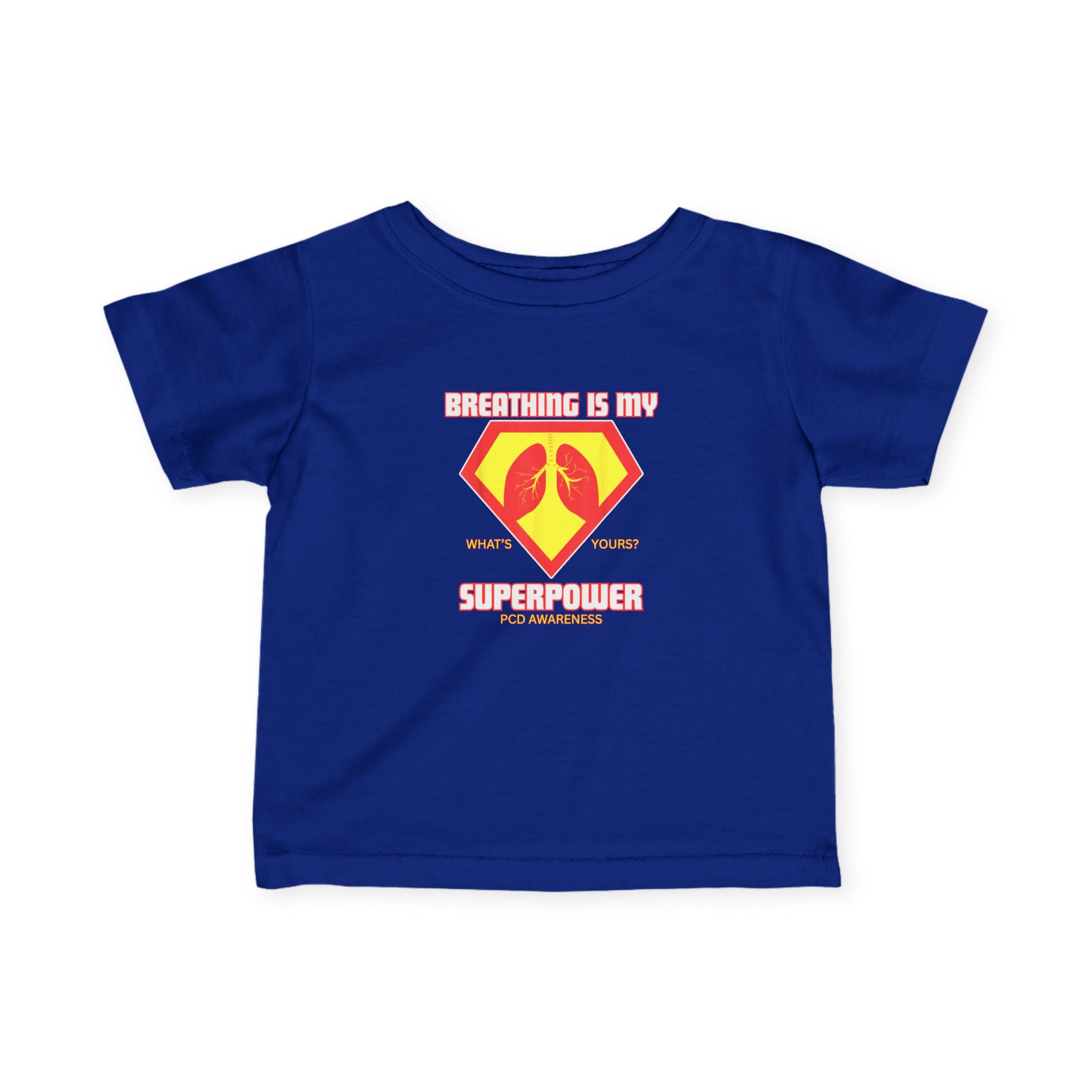Infant Tee - Breathing is my superpower PCD