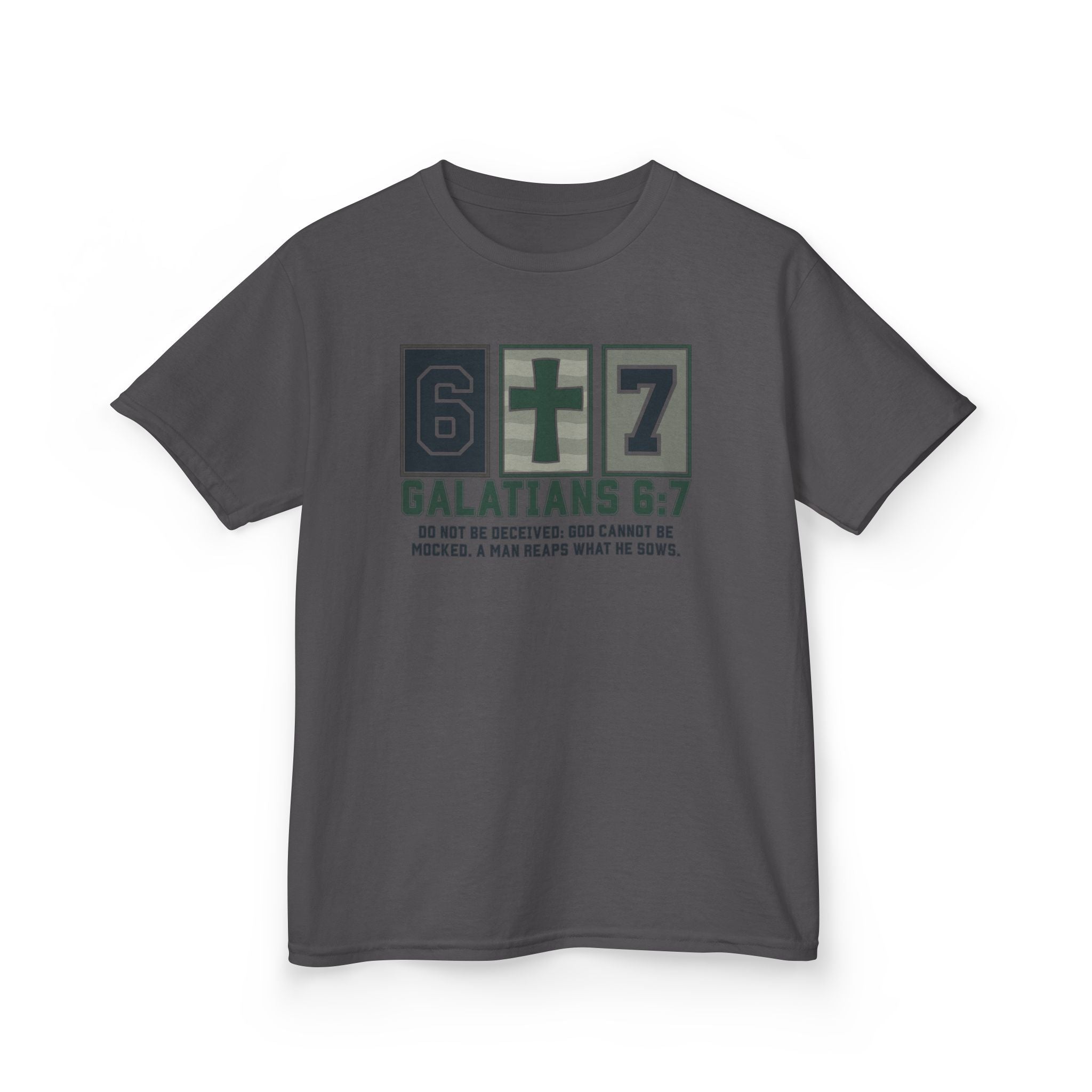 Kids Tee - Boys 6:7 Scripture Design