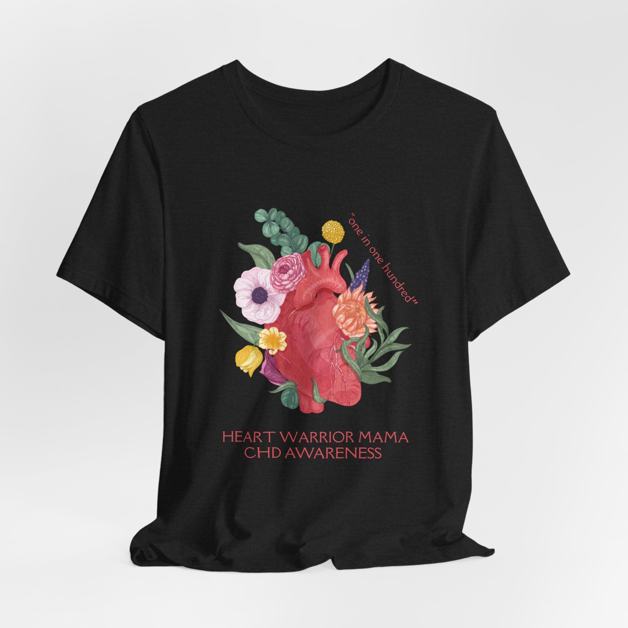 Heart Warrior Mama CHD Awareness Tee