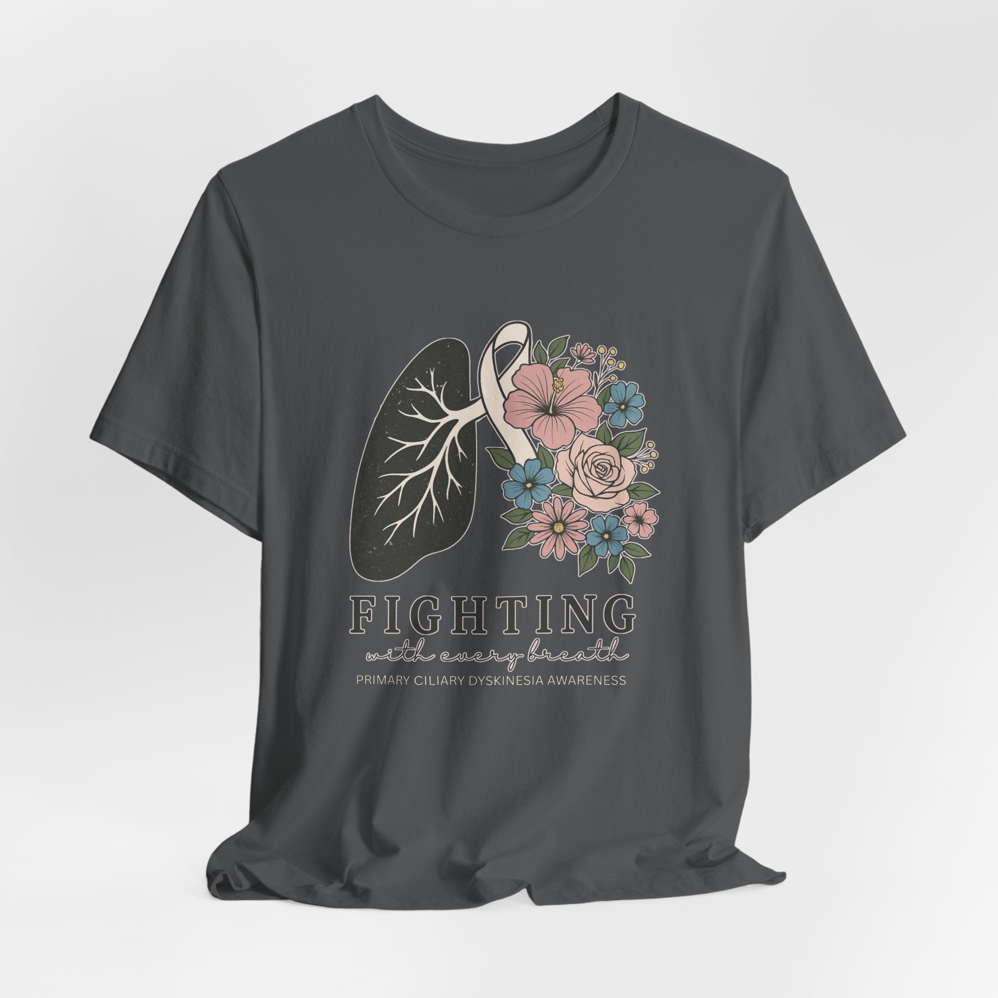 PCD Short Sleeve Tee - Fighting with Every Breath