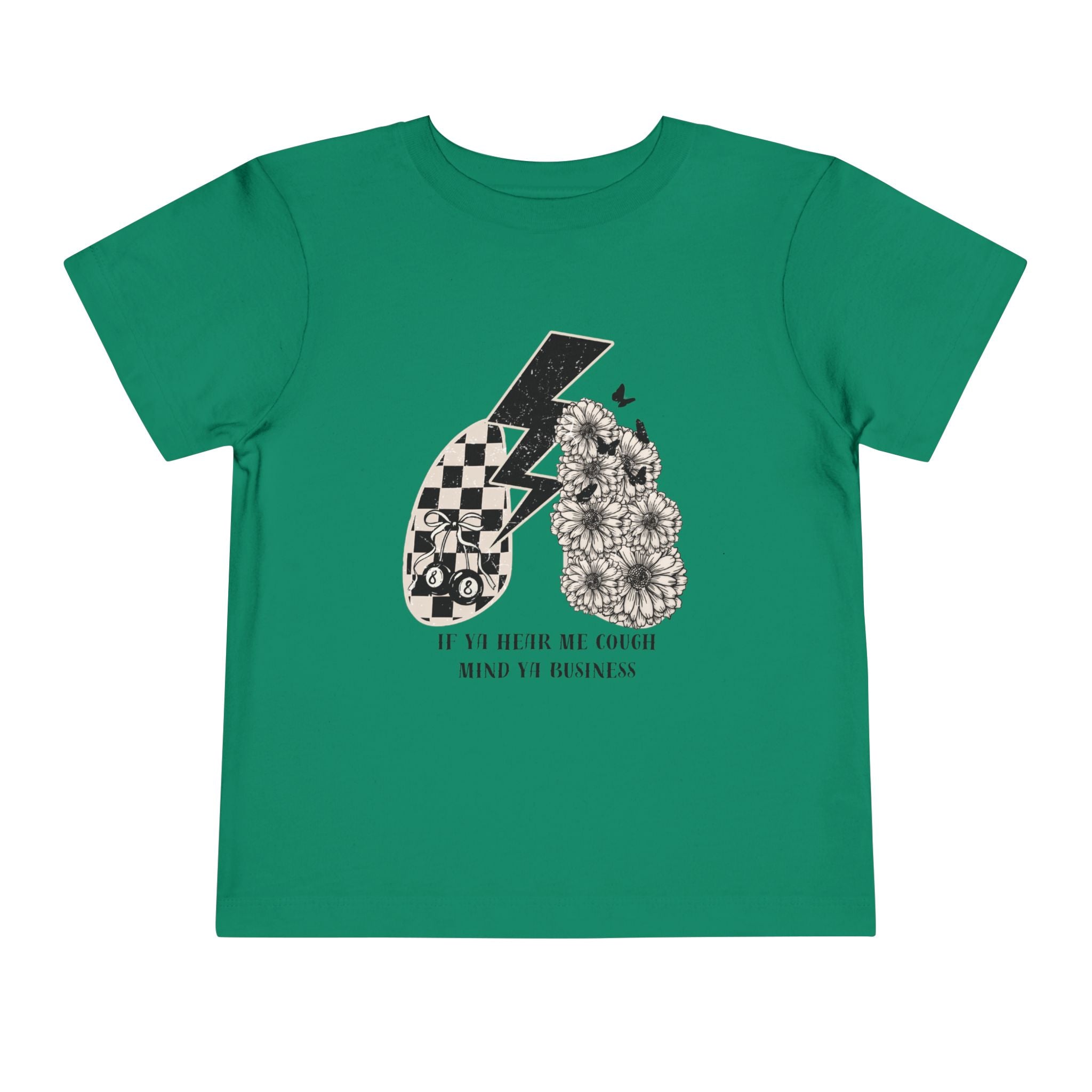 Toddler Tee Lungs Mind ya Business