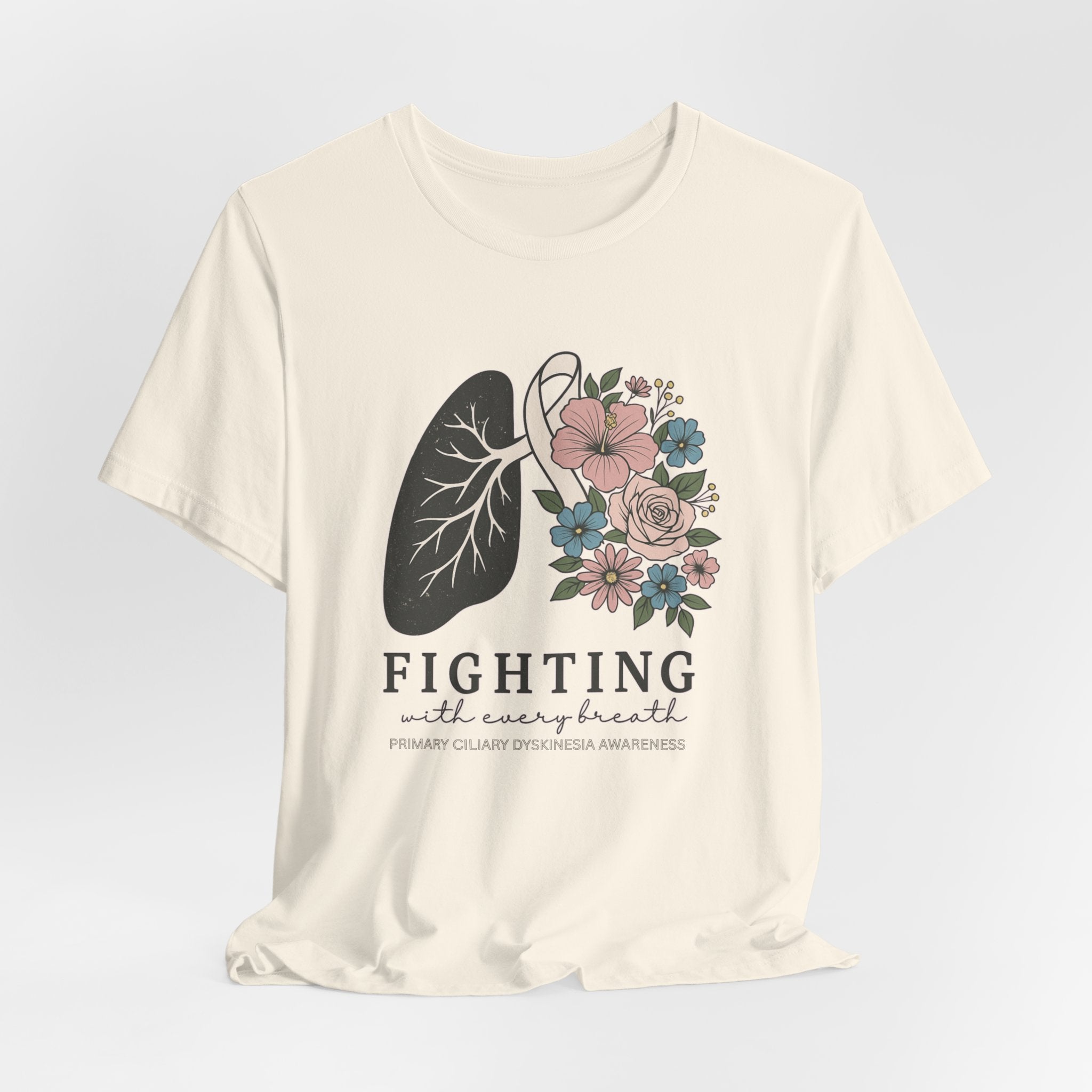 PCD Short Sleeve Tee - Fighting with Every Breath
