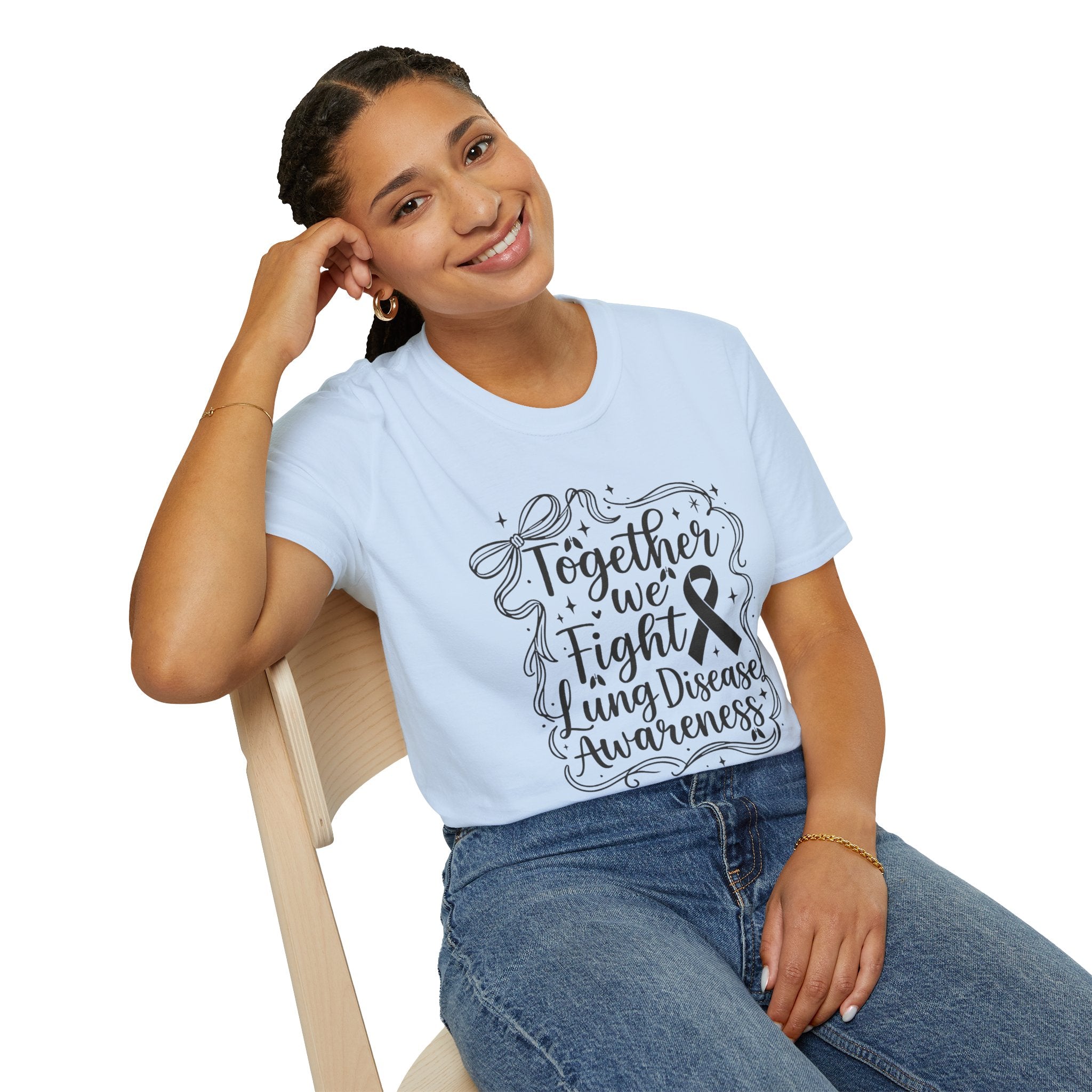 Lung Disease Awareness T-Shirt- Together We Fight