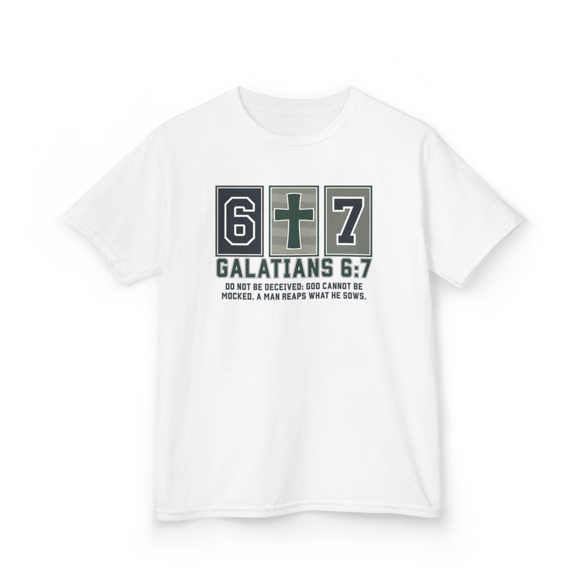 Kids Tee - Boys 6:7 Scripture Design