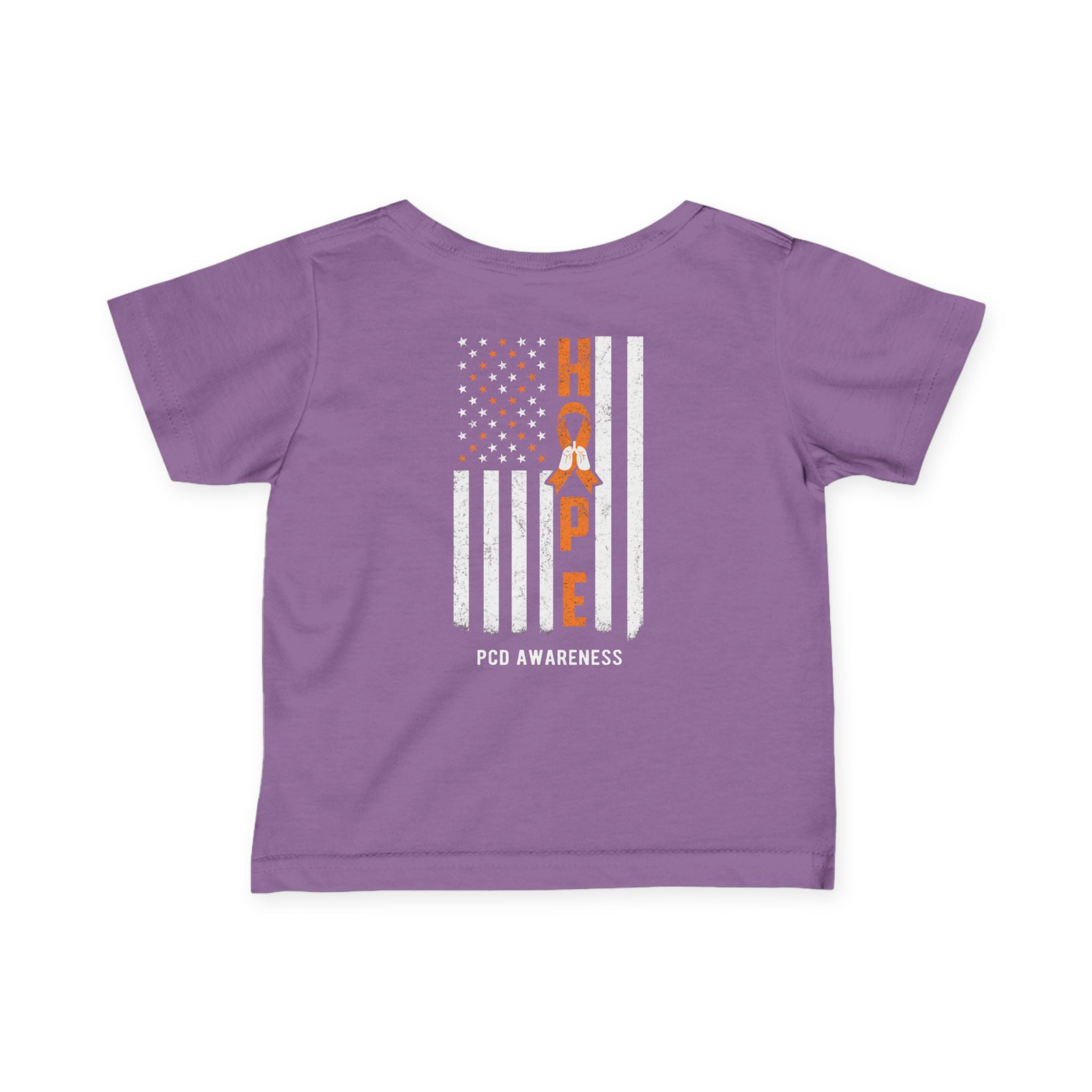 Infant Tee - PCD Awareness Flag Design