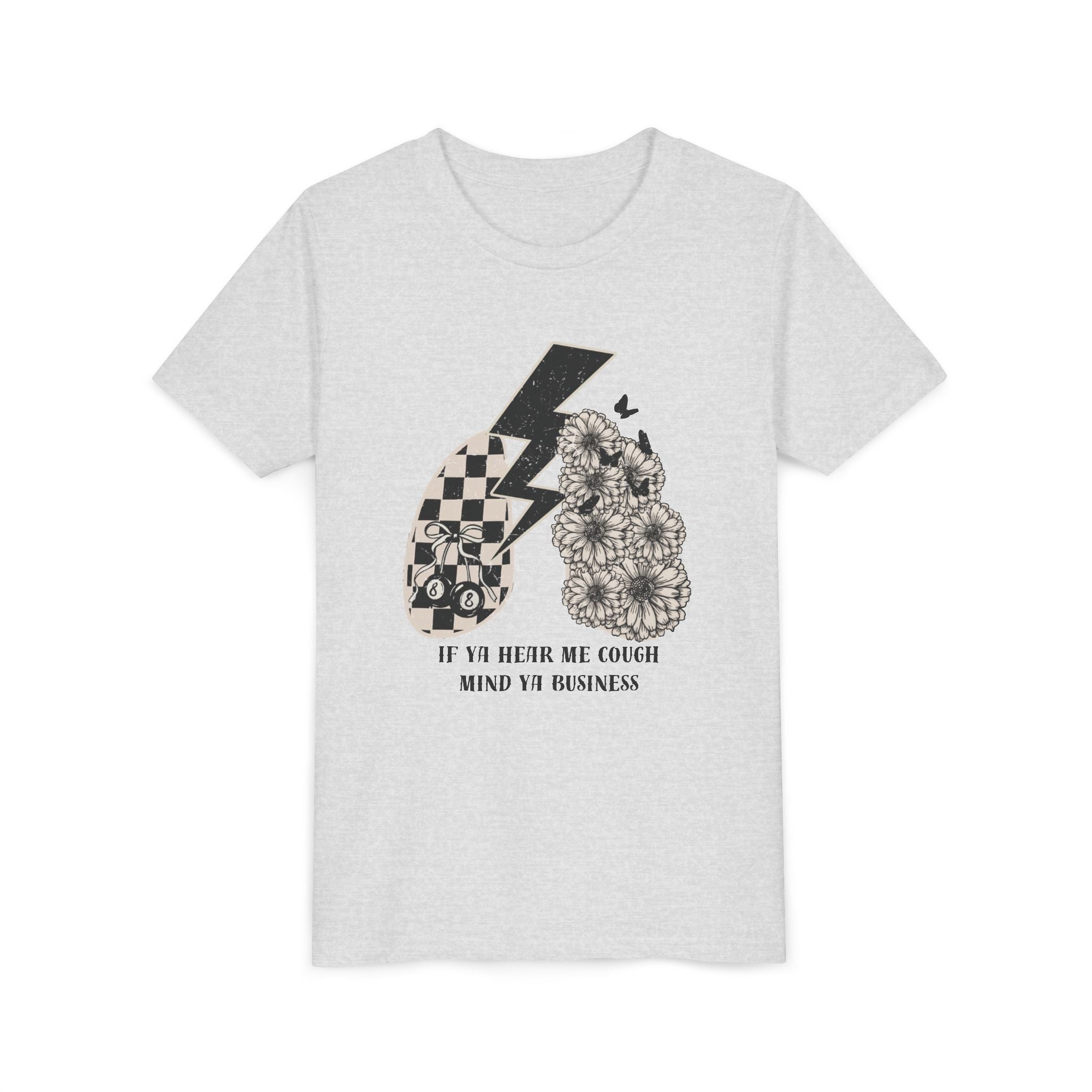 Lungs Mind Ya Business Tee- Youth