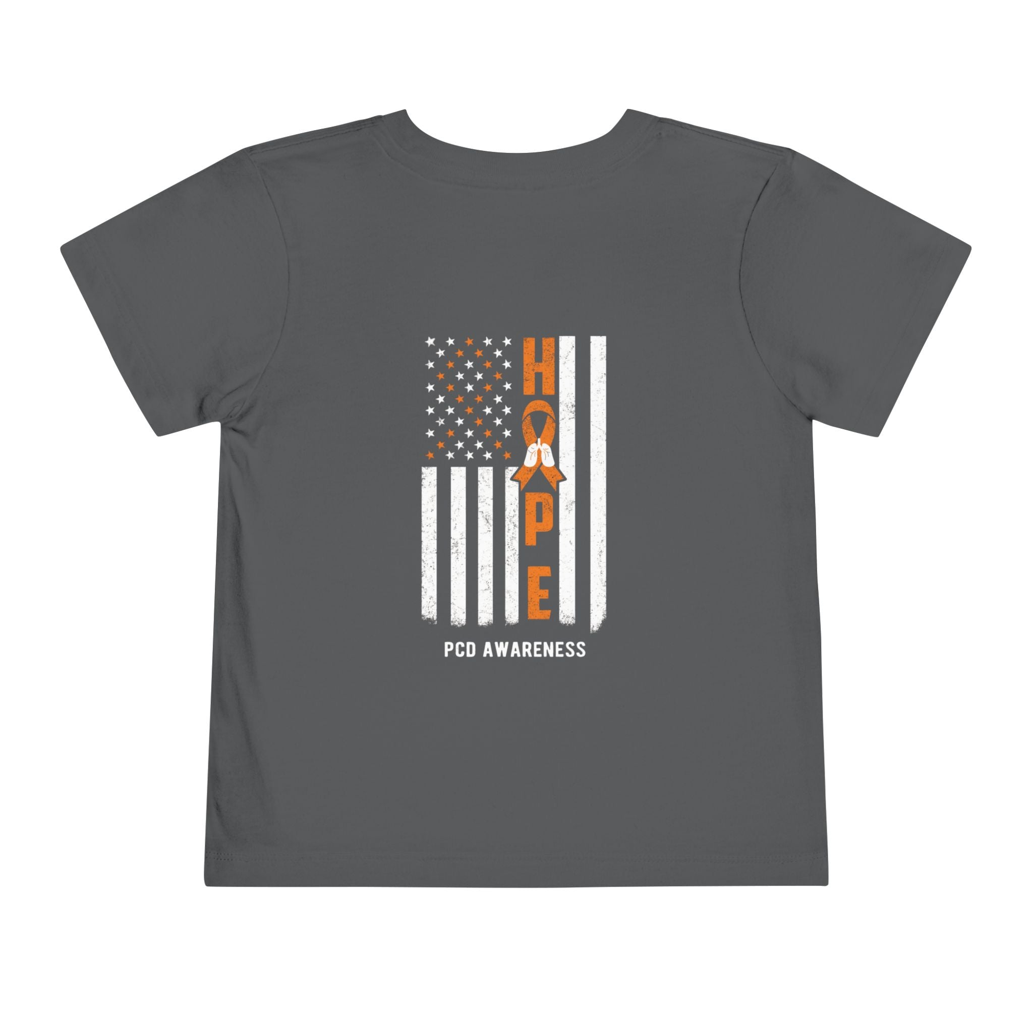 Toddler Tee PCD Awareness Flag Shirt