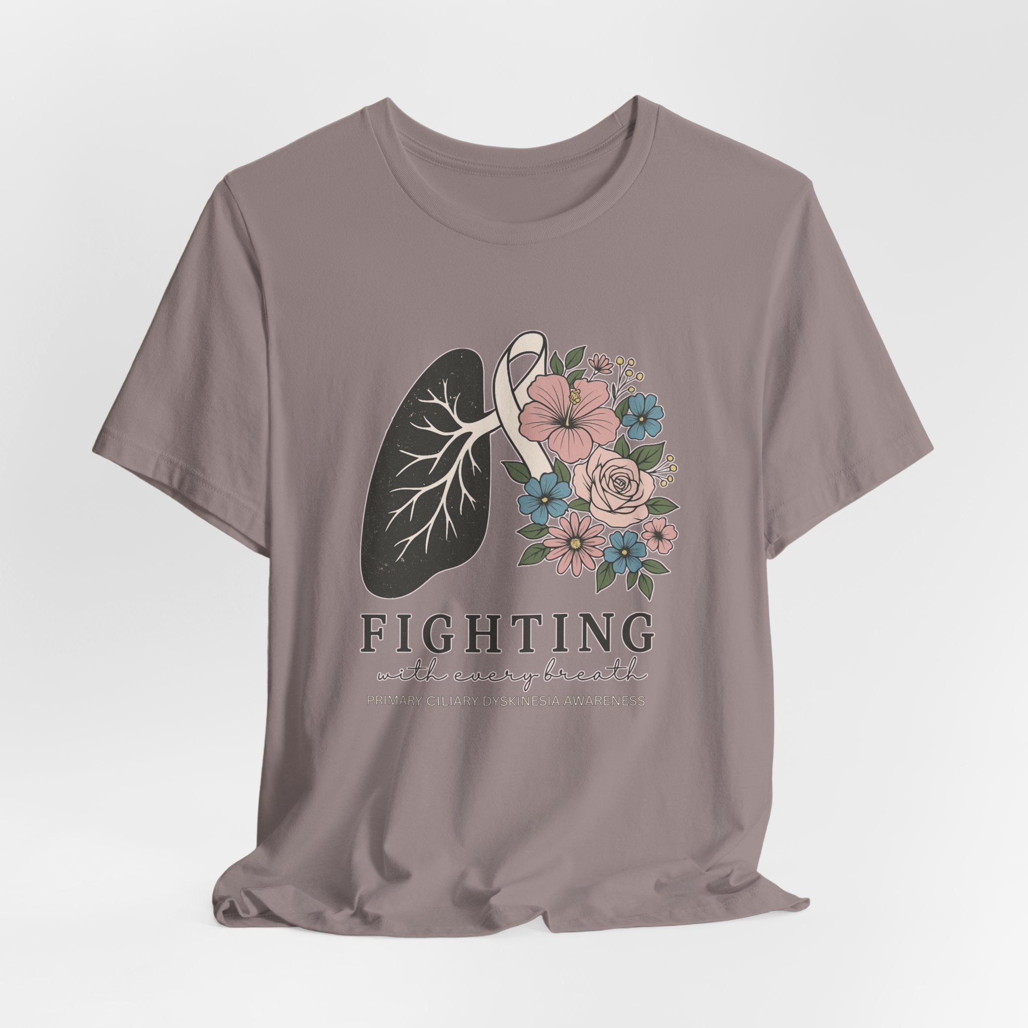 PCD Short Sleeve Tee - Fighting with Every Breath