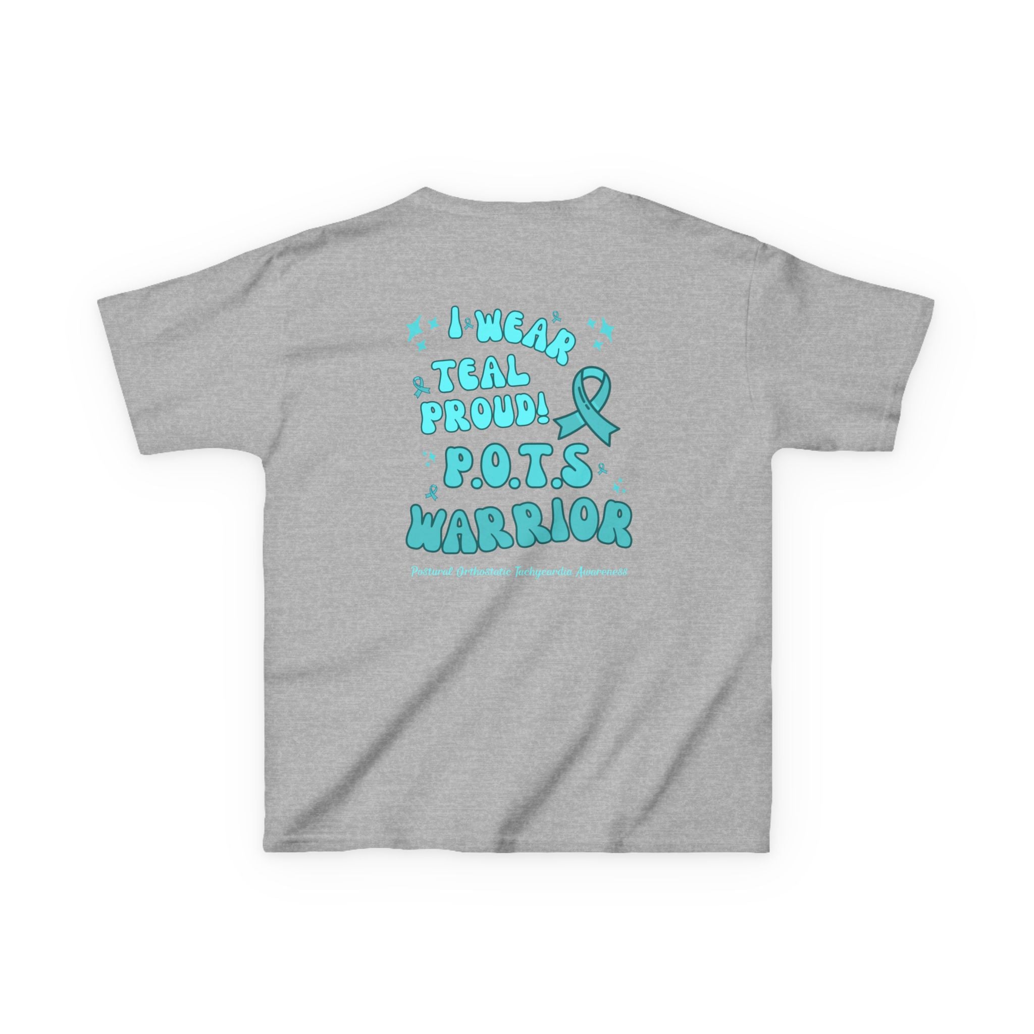 Youth Tee - Arabella Wear Teal Proud POTS Tee
