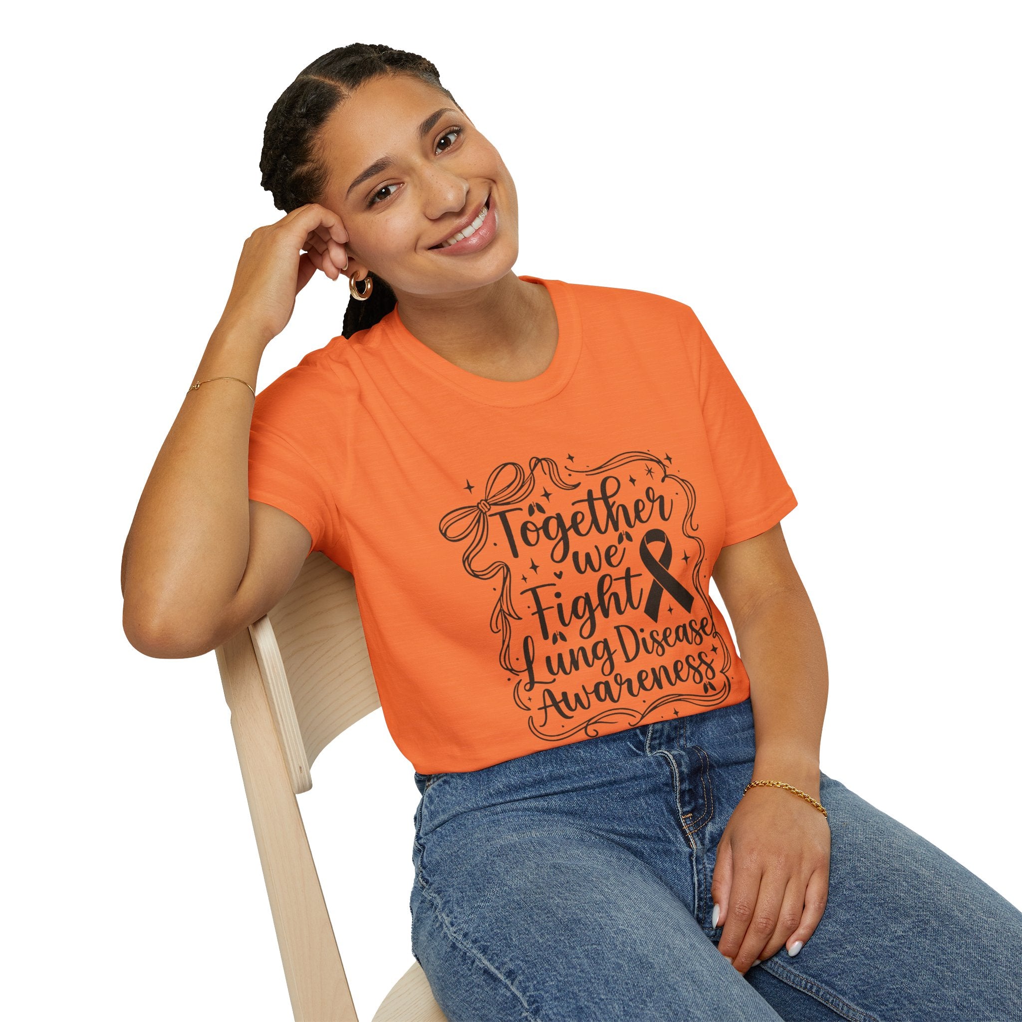 Lung Disease Awareness T-Shirt- Together We Fight