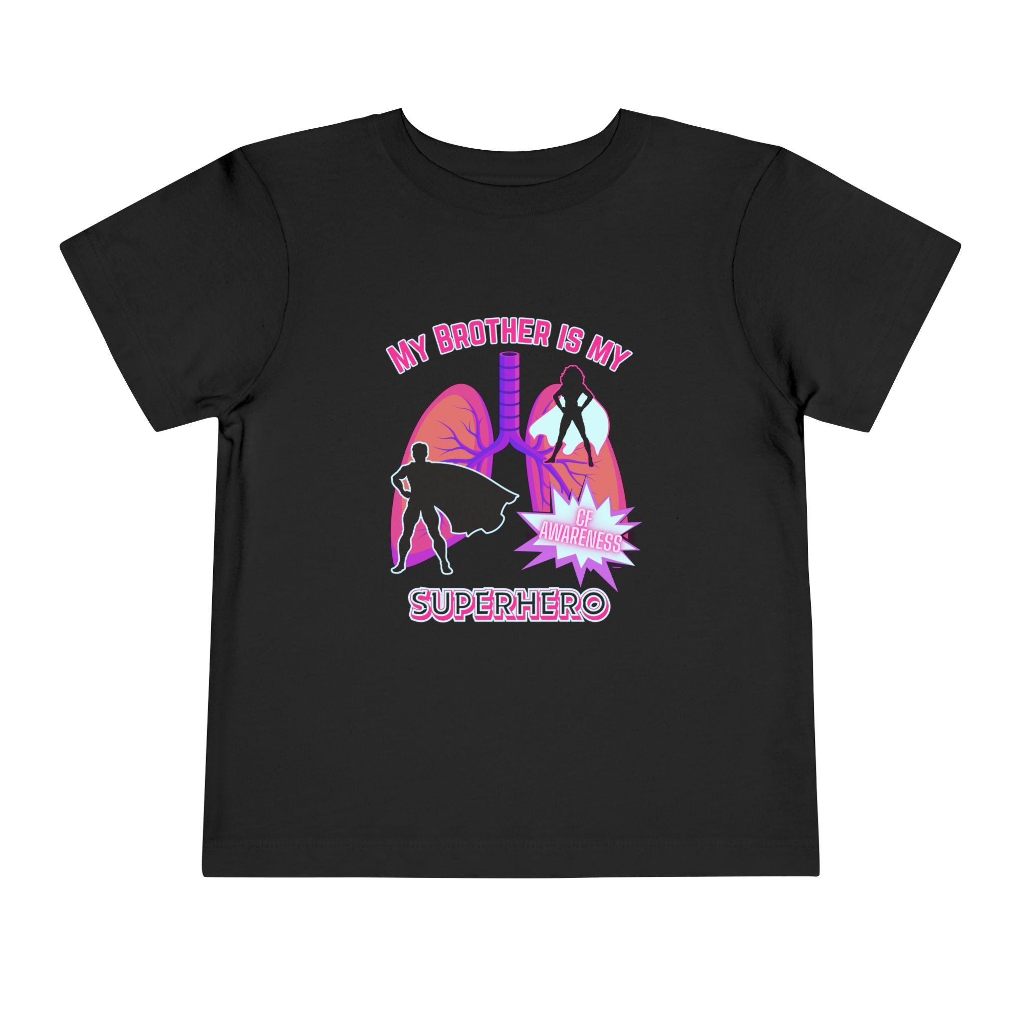 Toddler T-Shirt Brother Superhero CF Awareness
