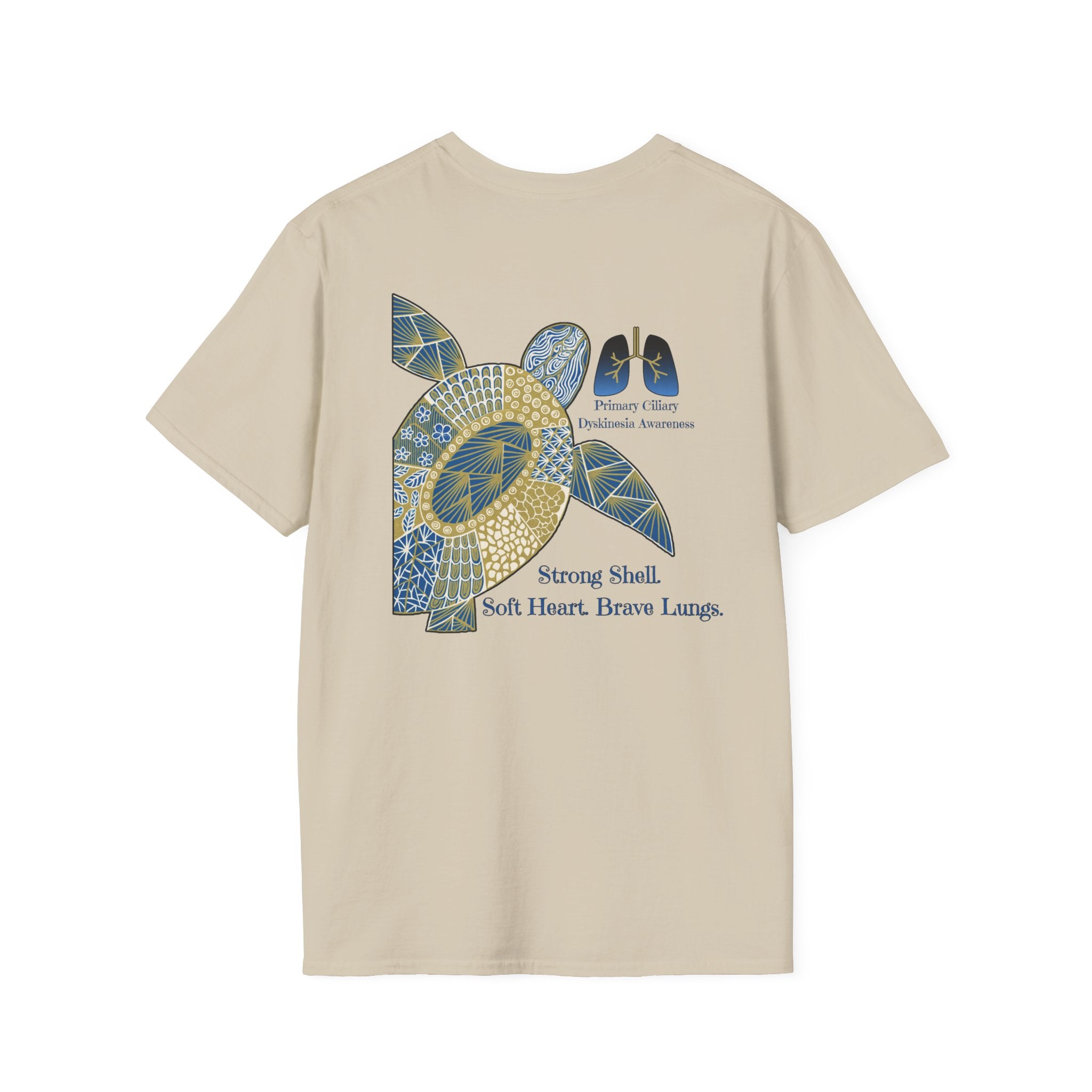 Strong Shell, Soft Heart, Brave Lungs PCD Tee