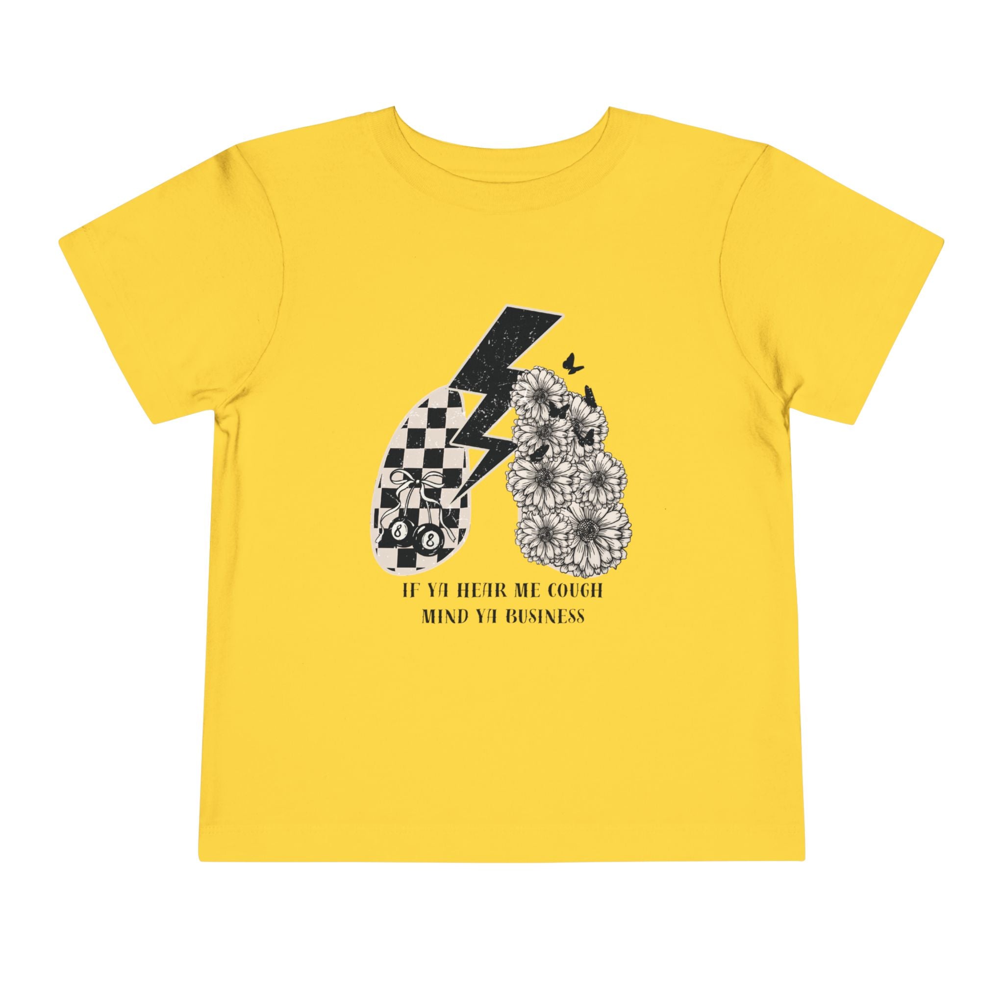 Toddler Tee Lungs Mind ya Business