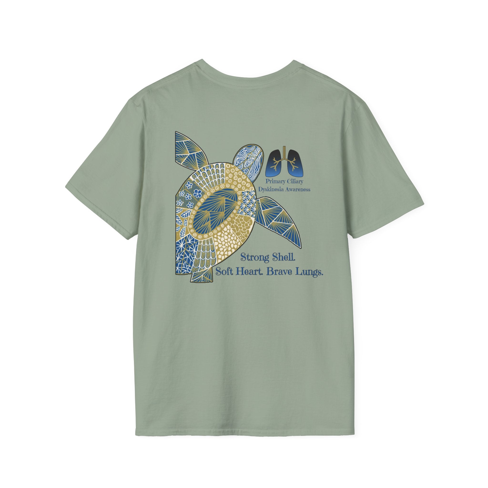 Strong Shell, Soft Heart, Brave Lungs PCD Tee