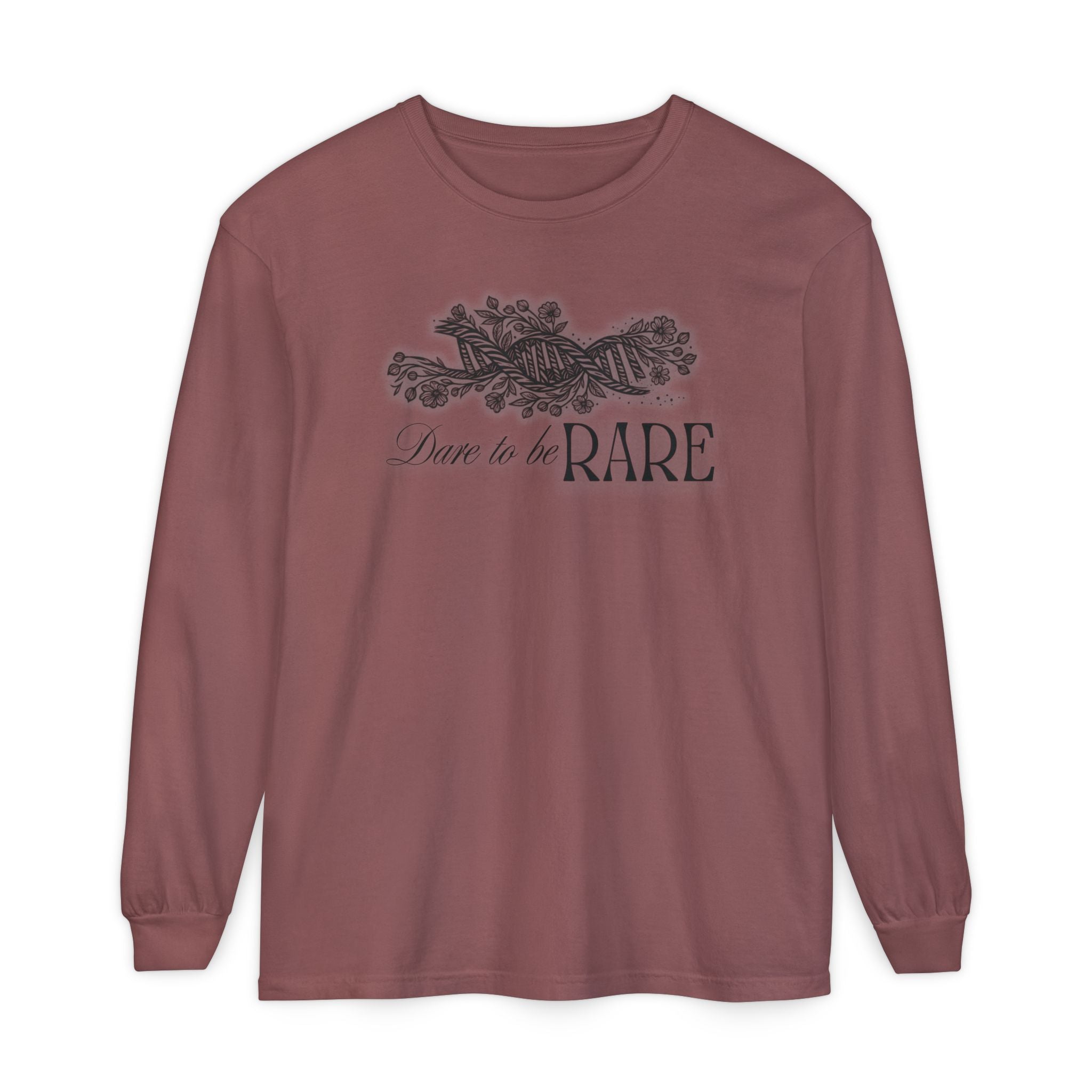 Long Sleeve T-Shirt Dare to be Rare Design