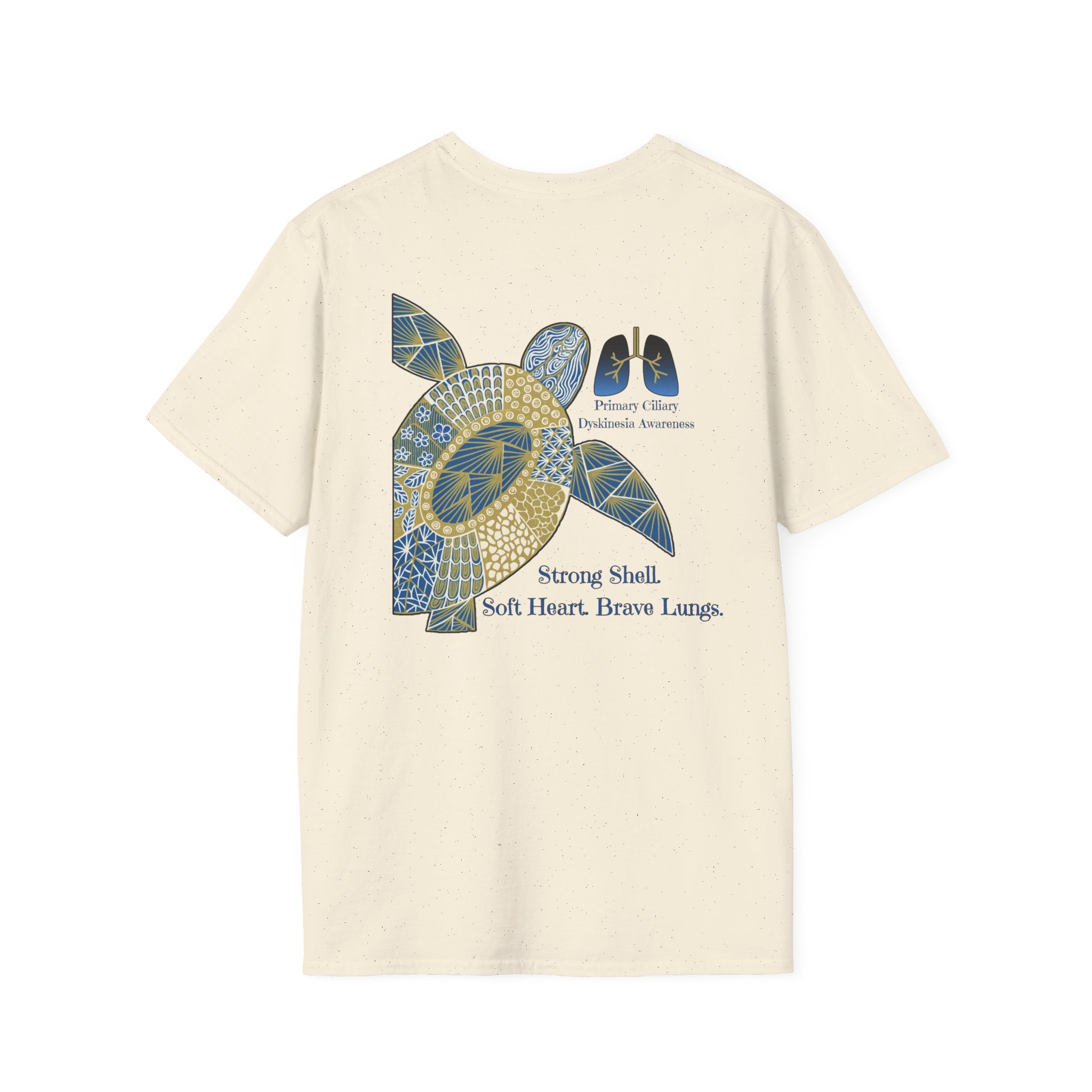 Strong Shell, Soft Heart, Brave Lungs PCD Tee