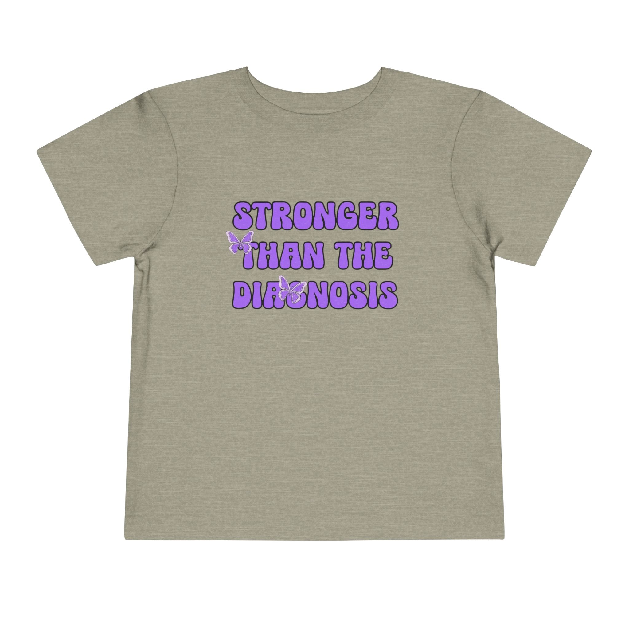 Toddler T-Shirt Stronger than the Diagnosis