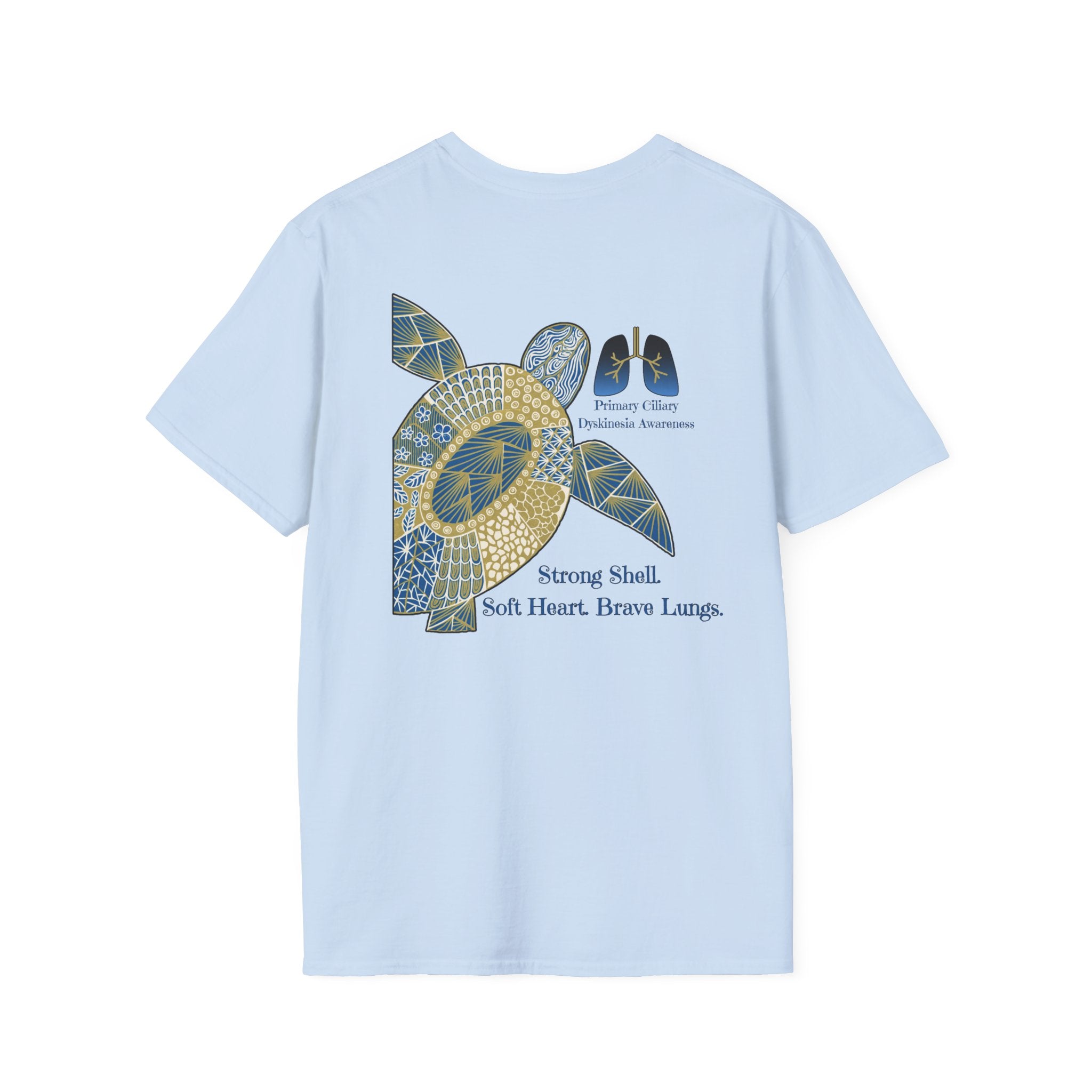 Strong Shell, Soft Heart, Brave Lungs PCD Tee