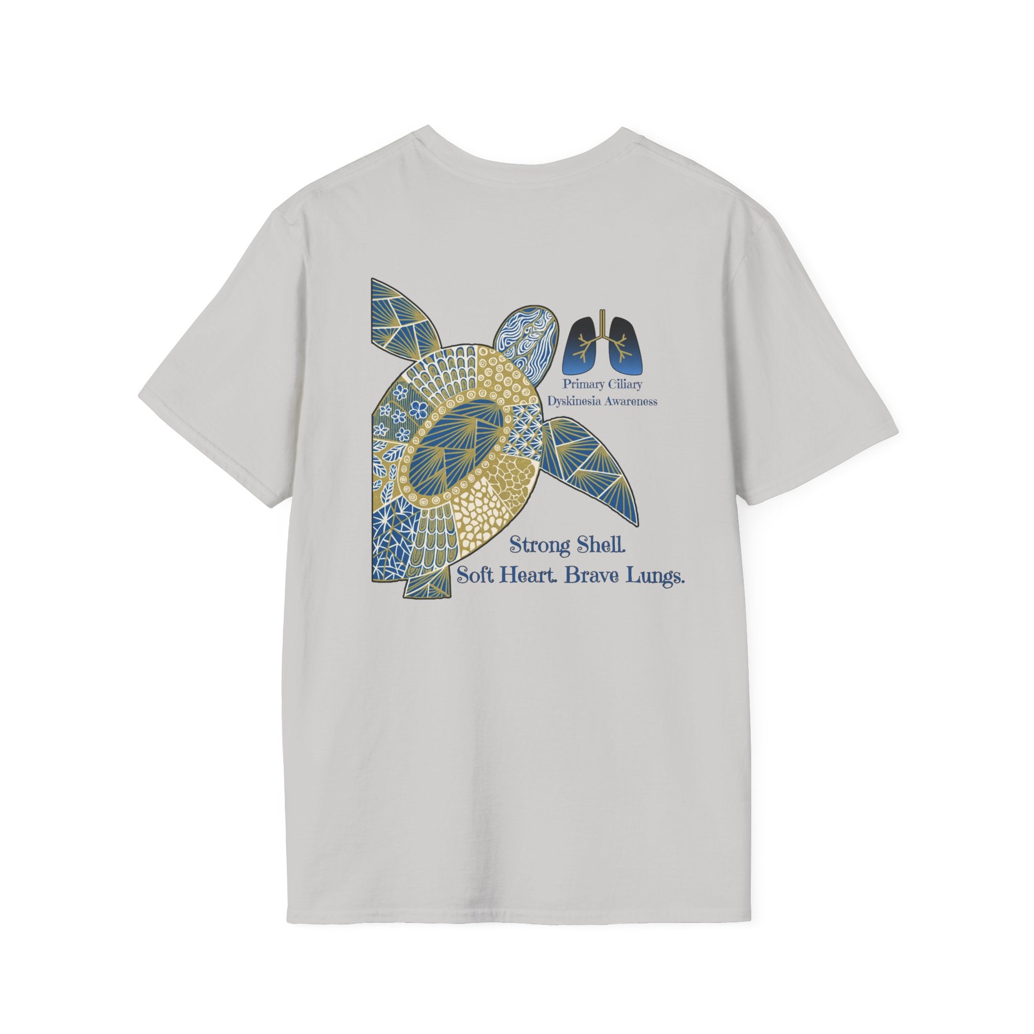 Strong Shell, Soft Heart, Brave Lungs PCD Tee