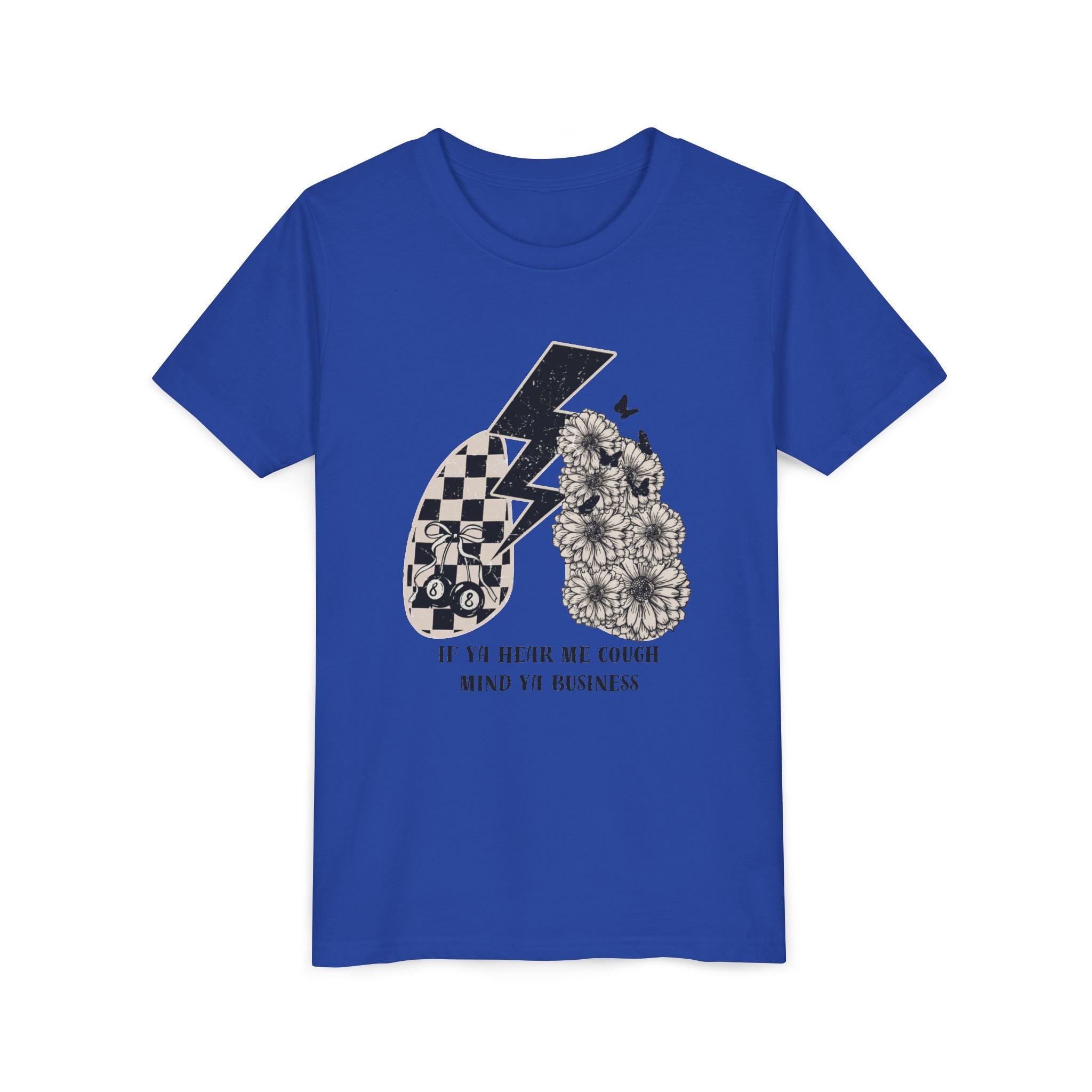 Lungs Mind Ya Business Tee- Youth