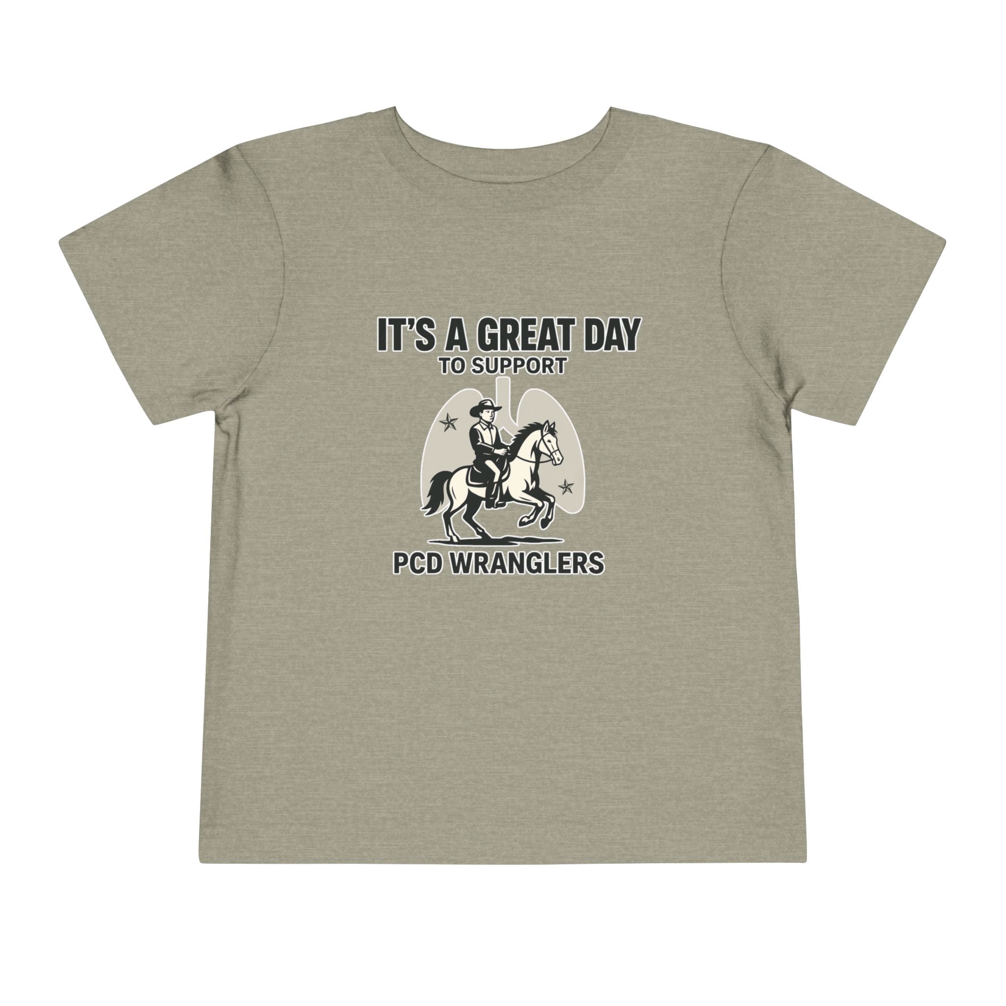 Toddler Tee - Great Day to Support PCD Wranglers Toddler
