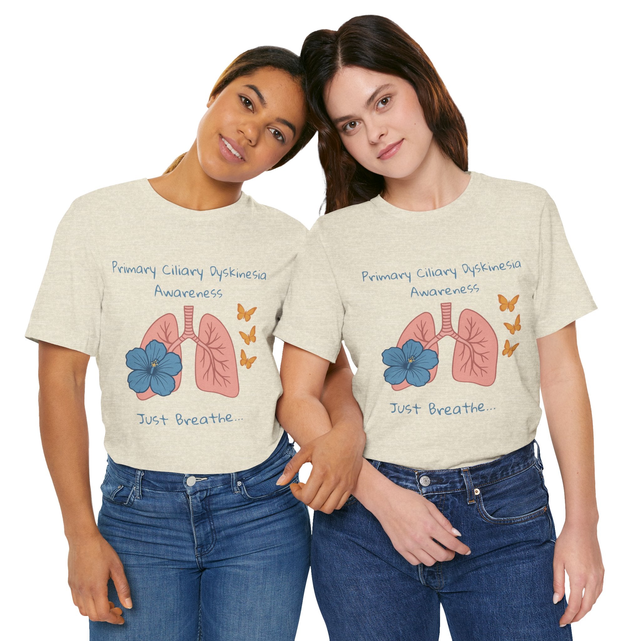 PCD Just Breathe Awareness T-Shirt