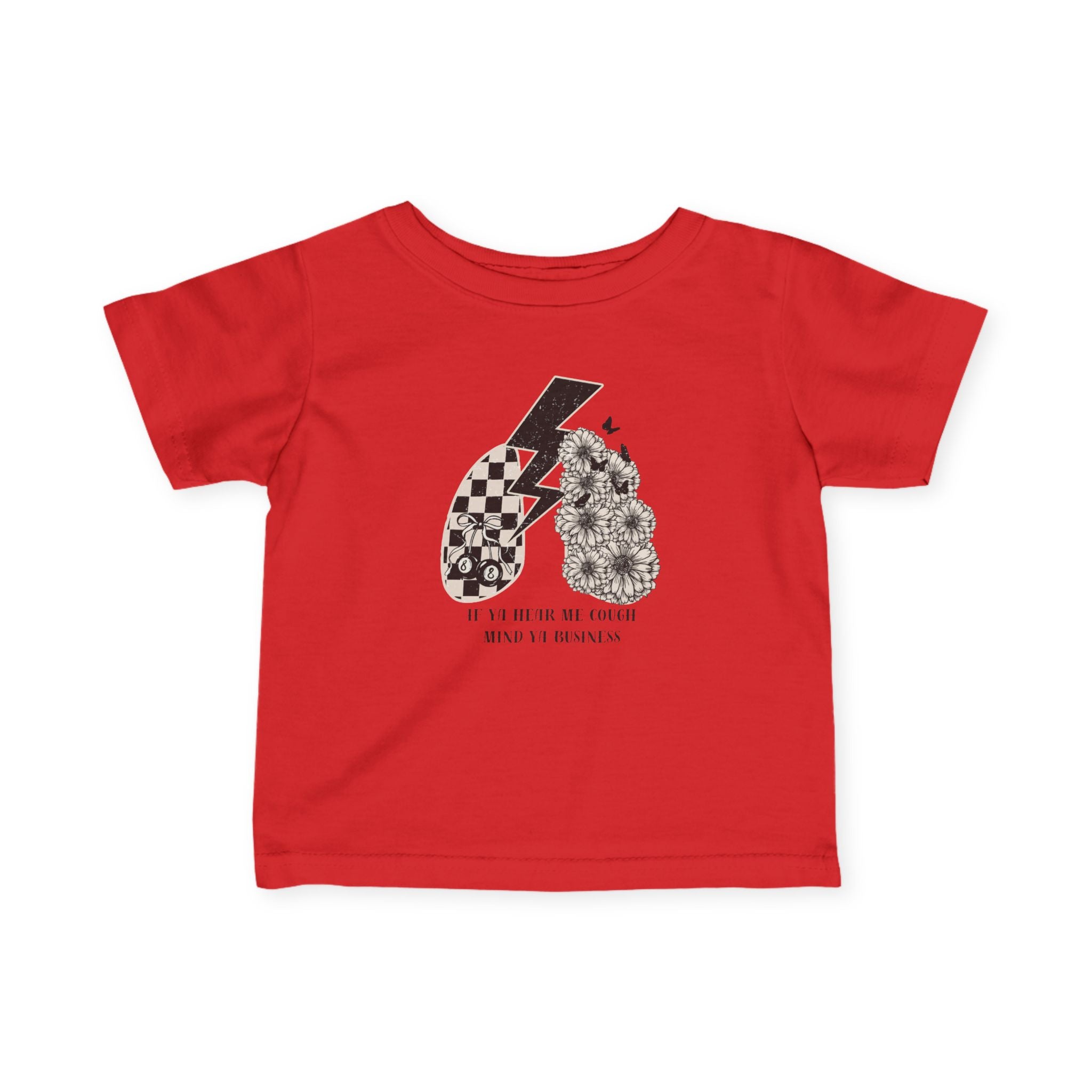 Infant Tee - Lungs Mind ya Business