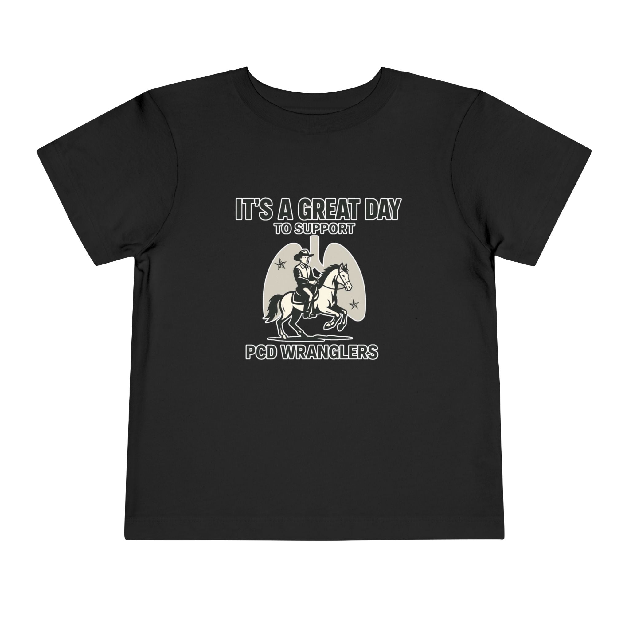 Toddler Tee - Great Day to Support PCD Wranglers Toddler