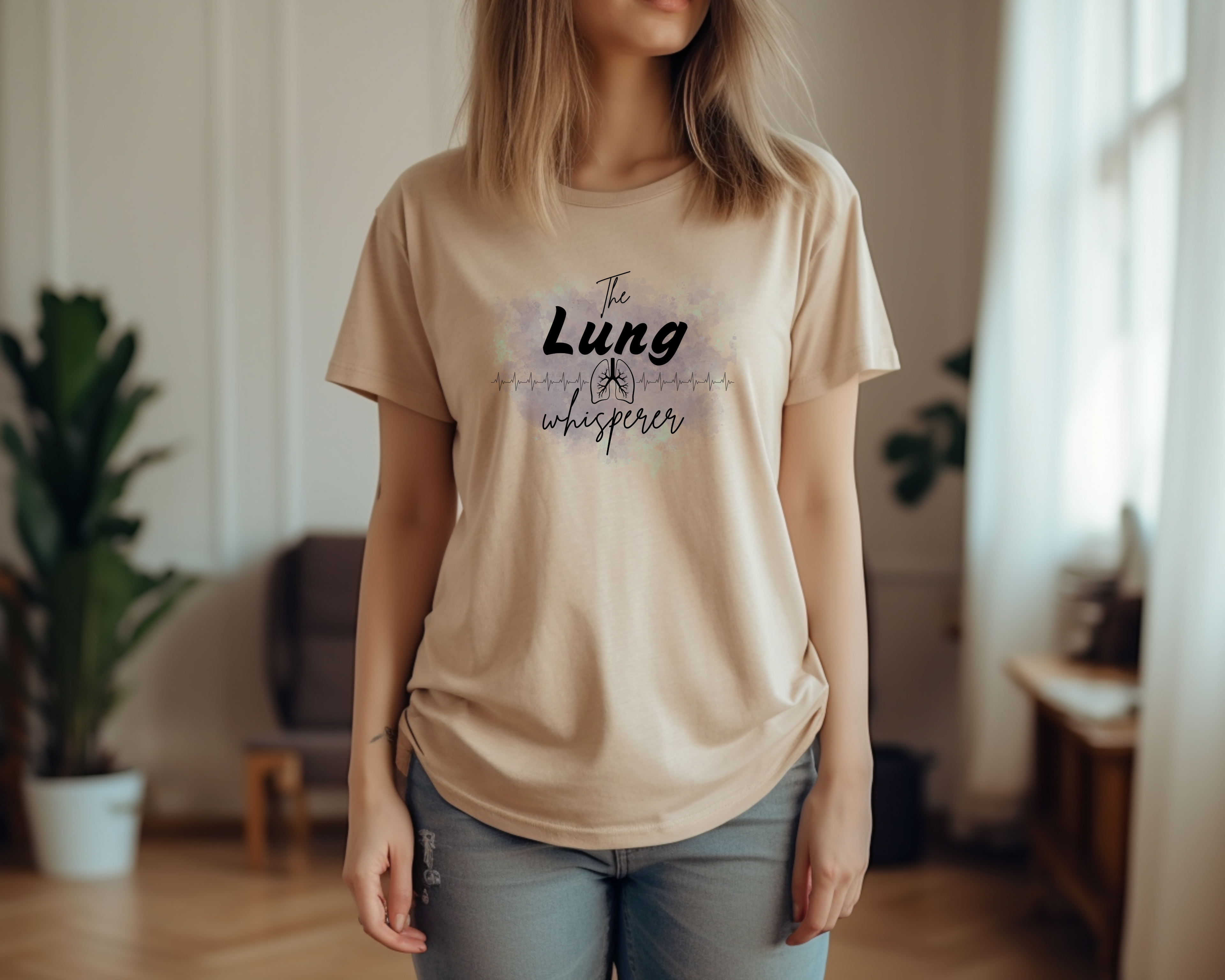 Respiratory Therapist Lung Whisperer Design