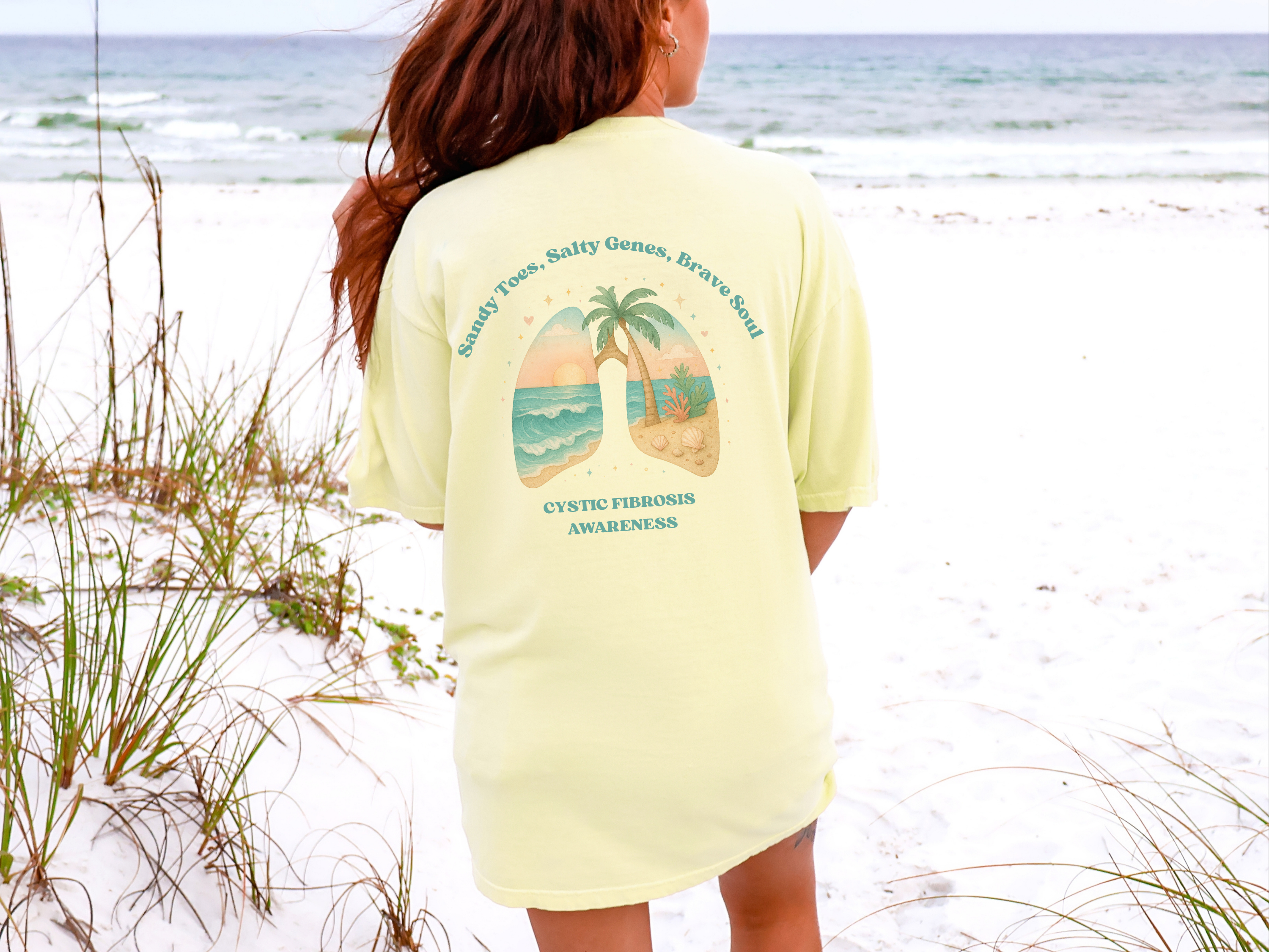 Salty Genes CF Awareness T-shirt