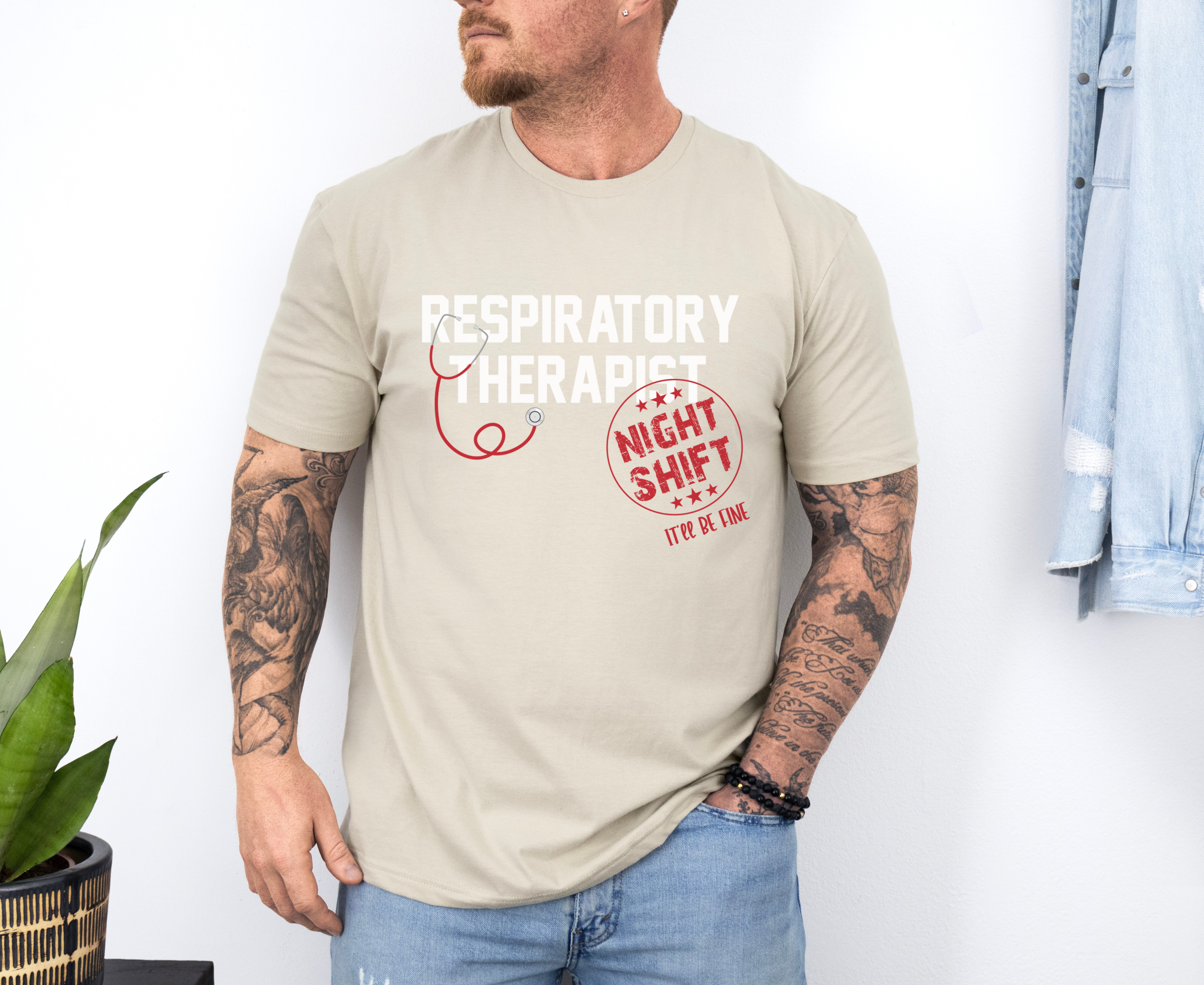 Respiratory Therapist Night Shift T-Shirt- Unisex