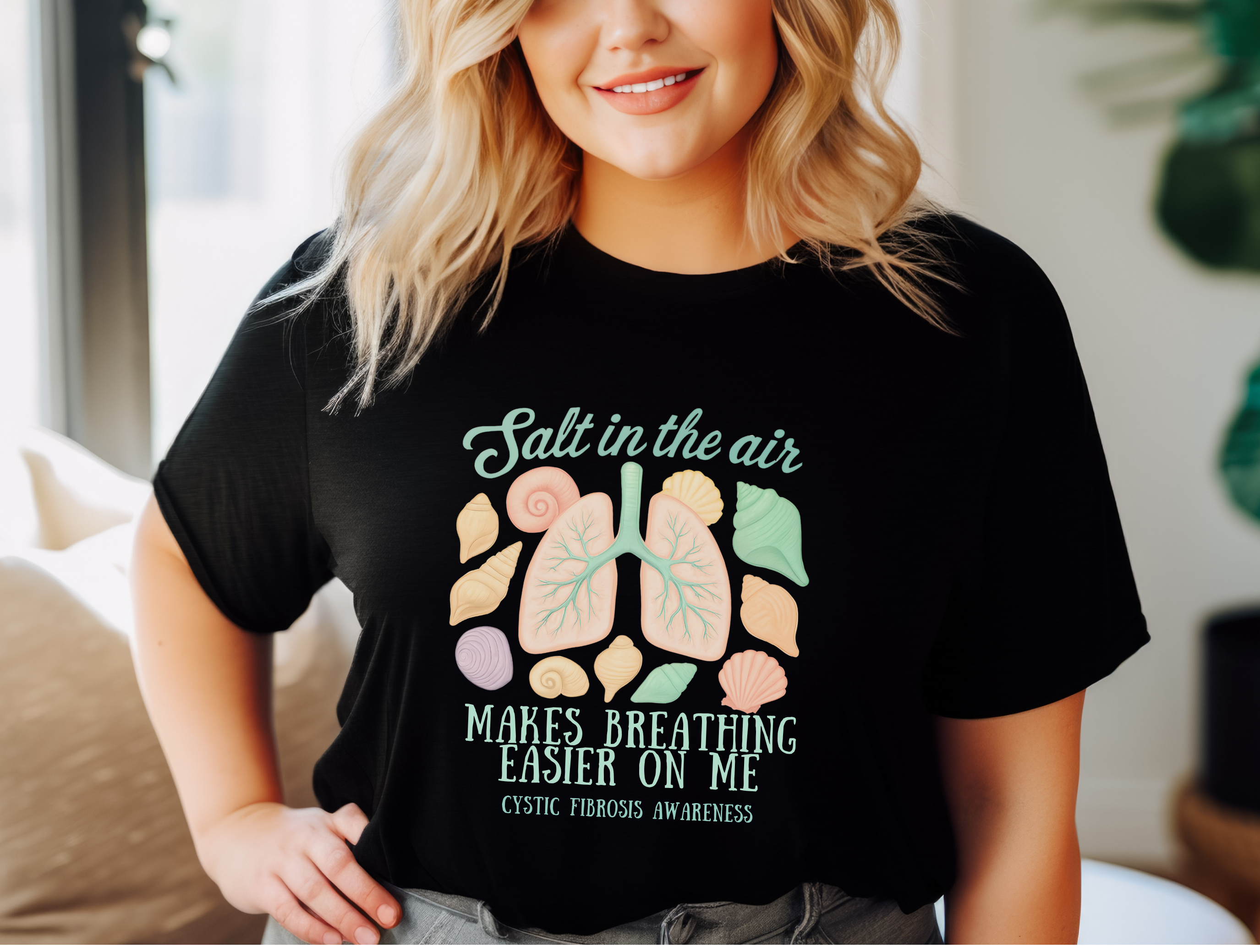 Salt in the Air CF Awareness Unisex