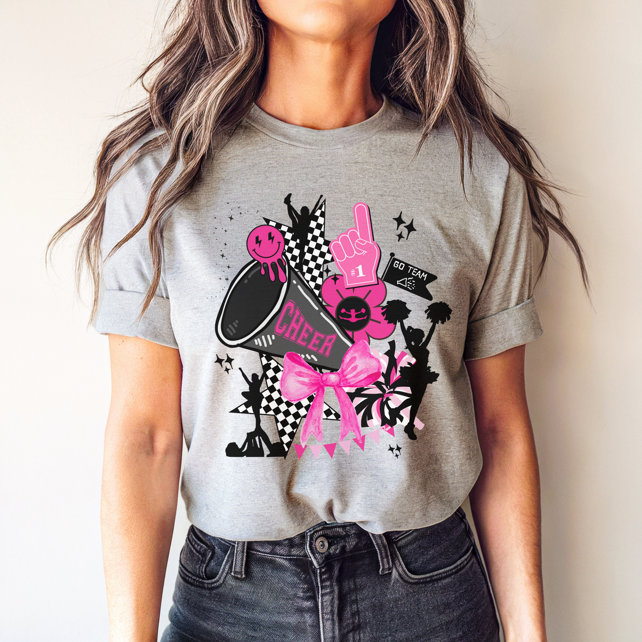 The Kyndall Cheer Spirit Tee-Adult unisex