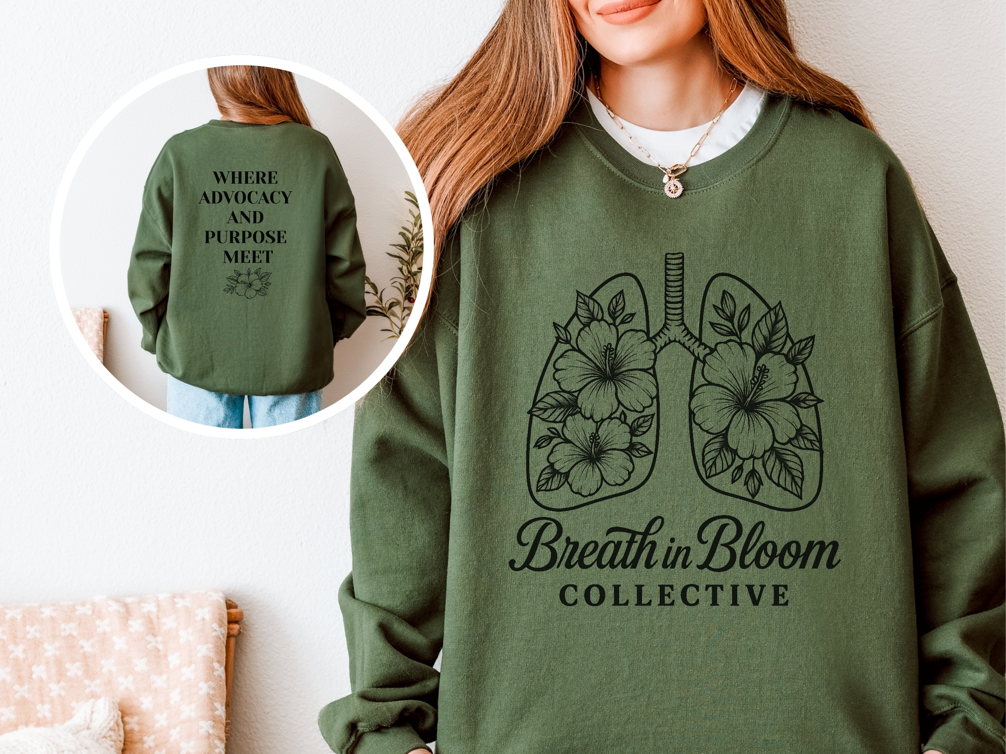 Crewneck Sweatshirt BNBC Where Advocacy & Purpose Meet