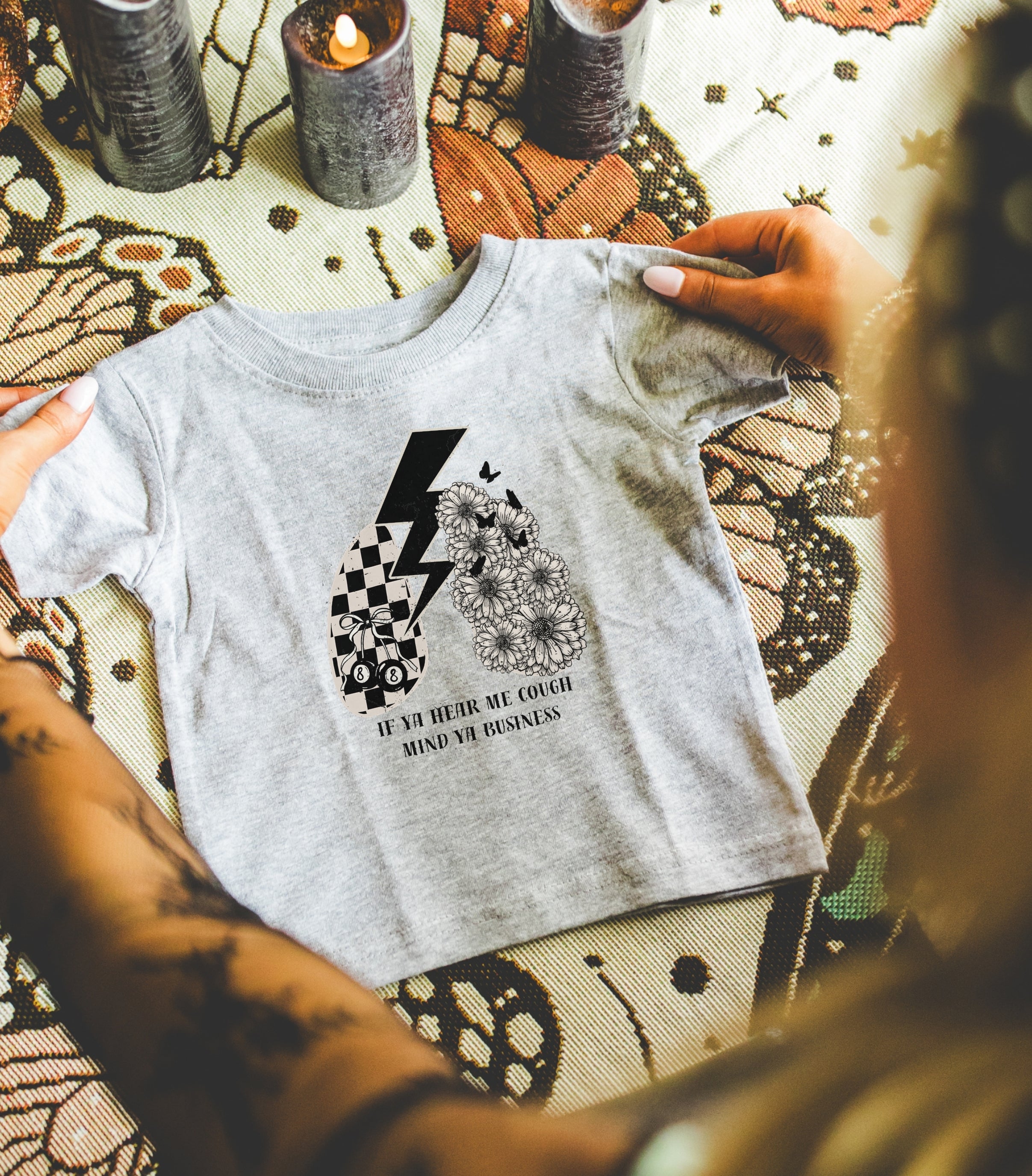Infant Tee - Lungs Mind ya Business