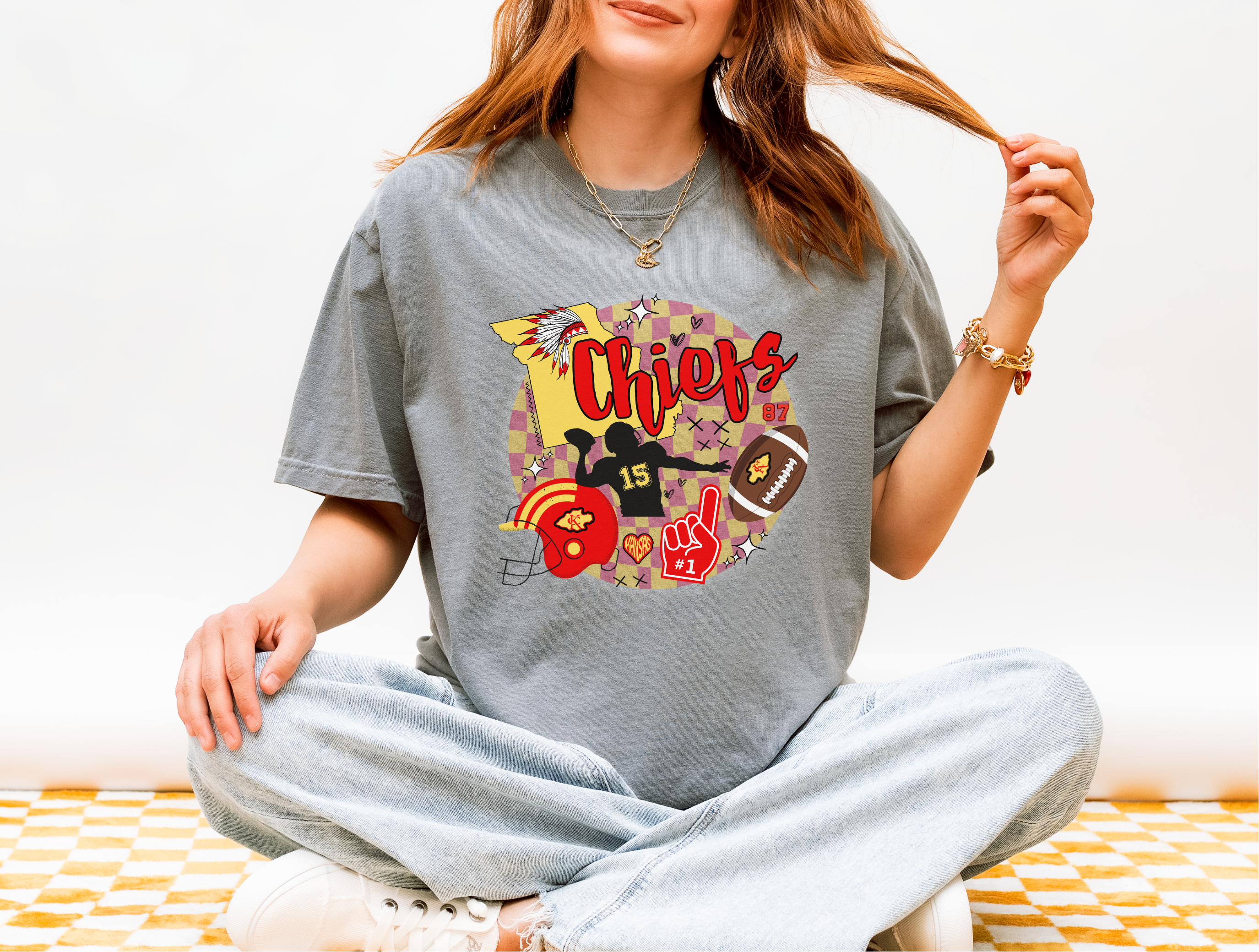 Chiefs Collage T-shirt - Unisex