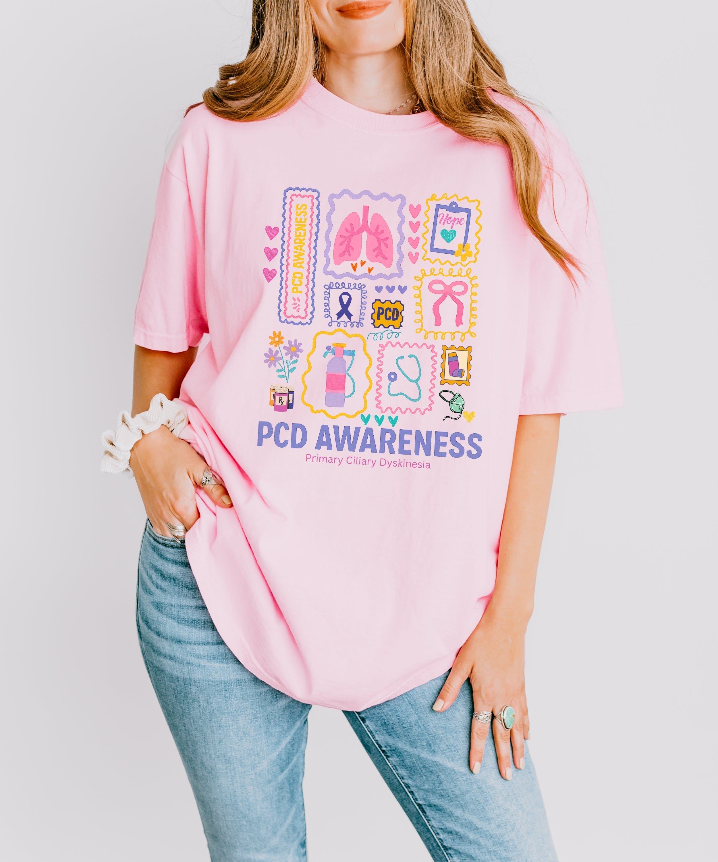 Stamp PCD Awareness Unisex T-shirt