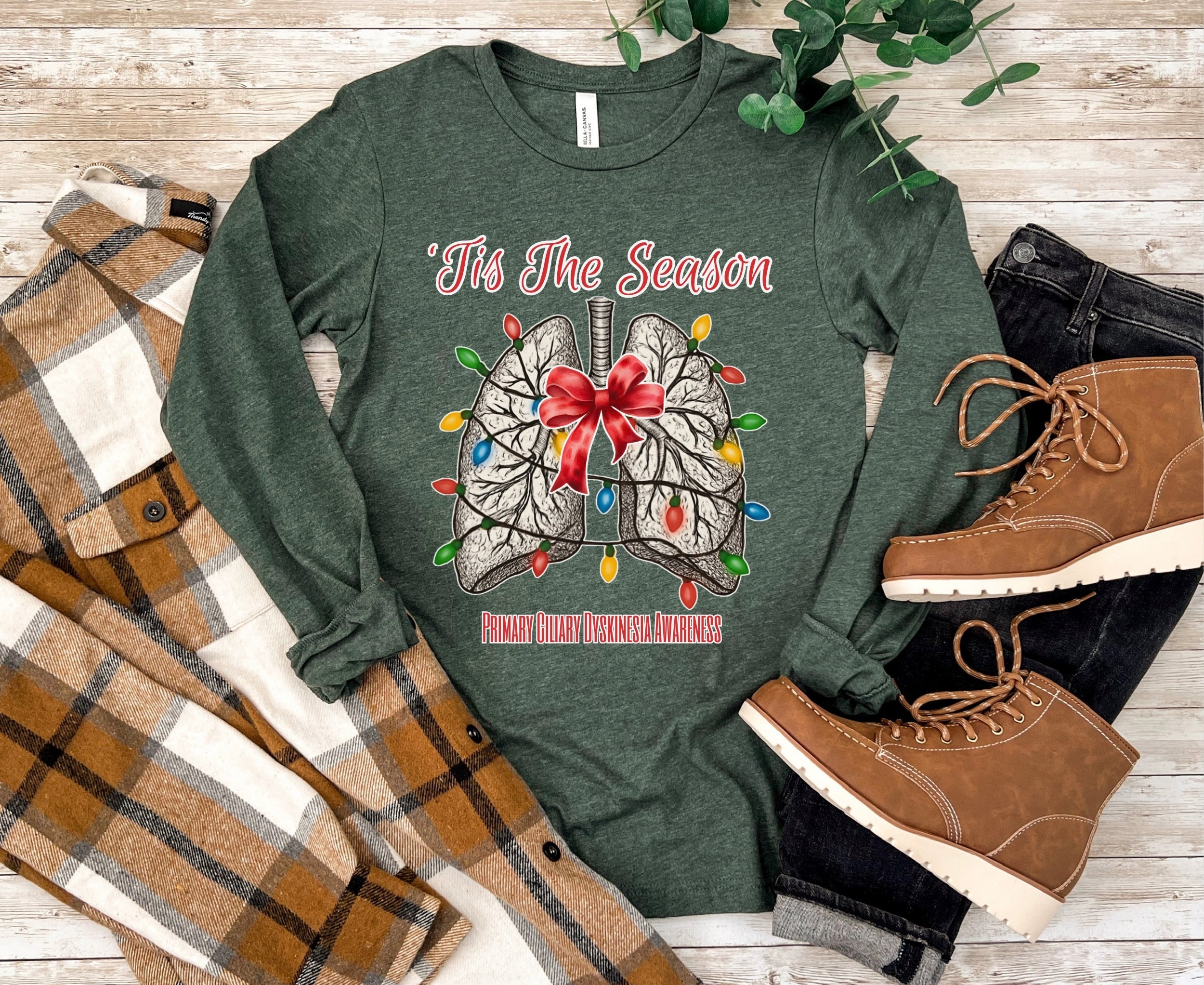 PCD Tis The Season Unisex Jersey Long Sleeve Tee